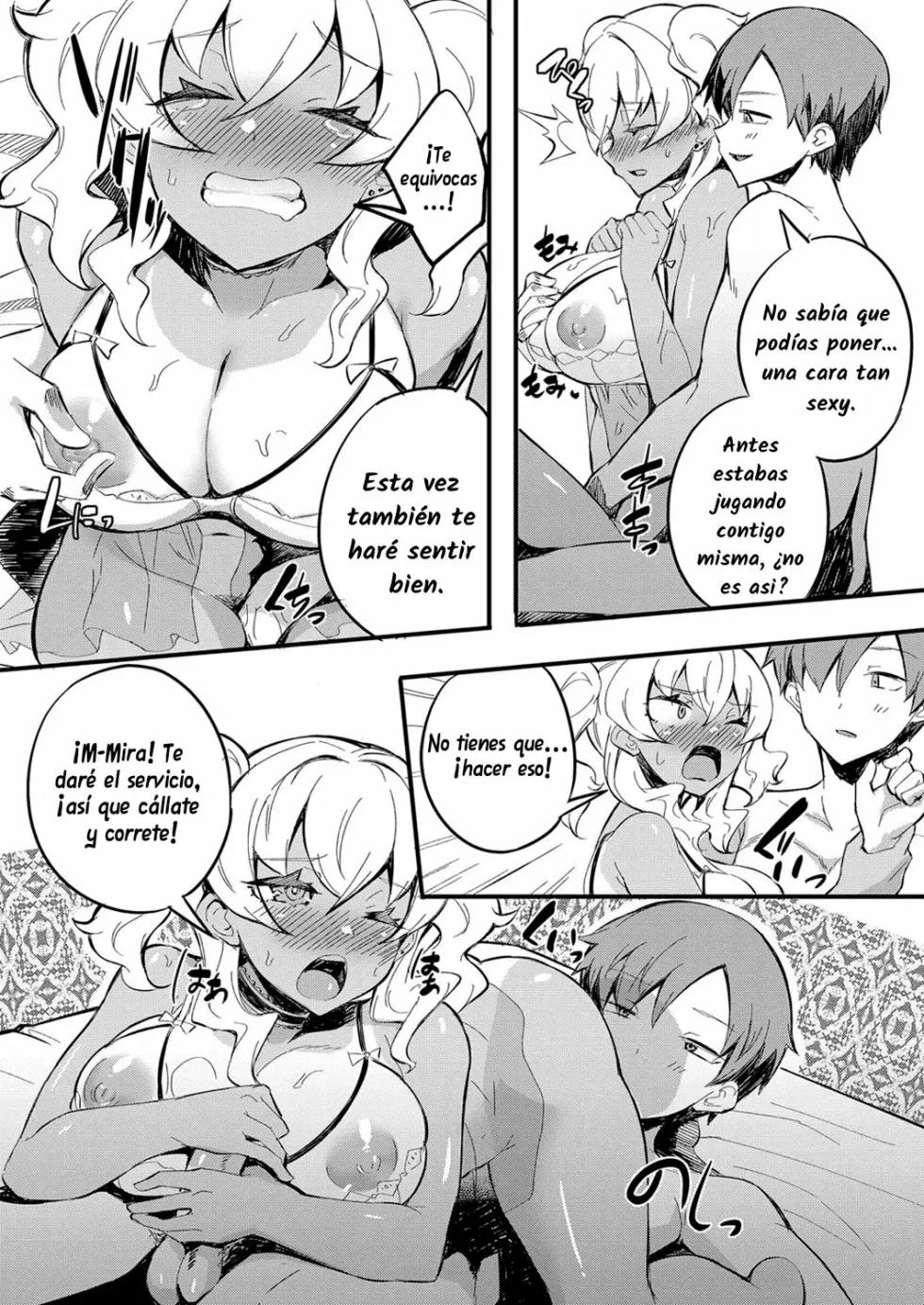 [Mocco] Hatsu Fuuzoku wa Aitsu to Battery ~Kyousei Skinship de Fukamari Sugiru Kankei~ | I Ran Into Her for My First Sexual Service ~A Relationship That Overly Deepens Through Forced Skinship~ (COMIC Grape Vol. 85) [Spanish] [Traducciones Muy Lentas] - Page 14