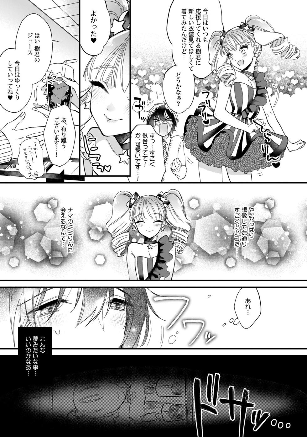 [Shiromitsu Daiya] Boku no oshi wa yoru ni torokeru (Tokuten-tsuki) [Digital] - Page 18