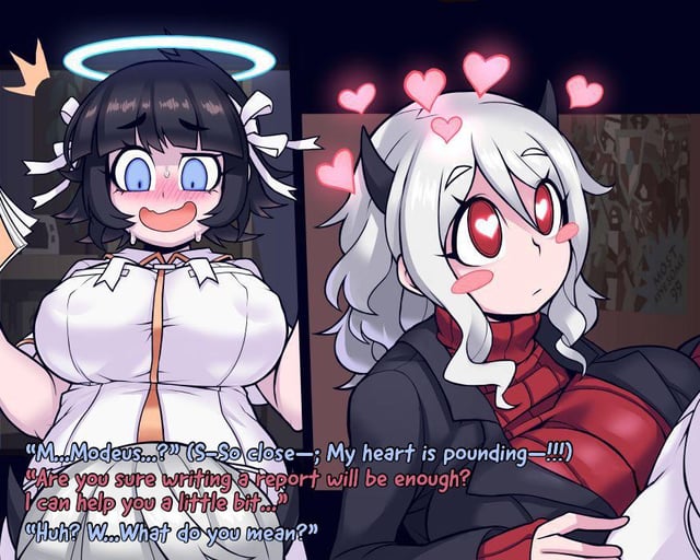 [Cpt.LoVeRs] Modeus x Azazel (Helltaker) - Page 1