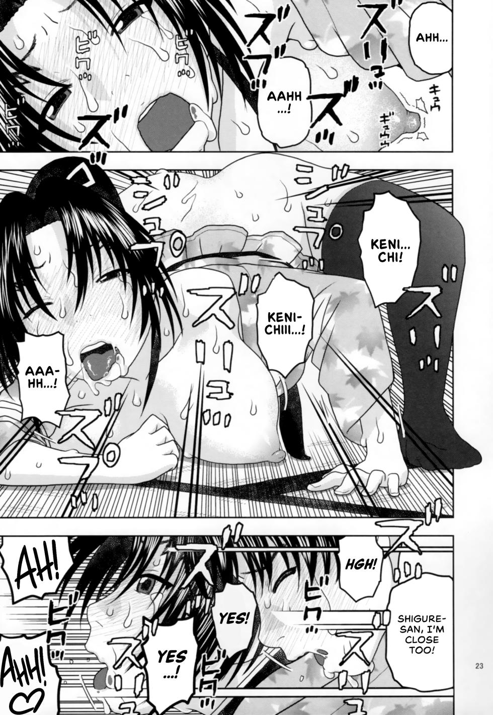 (C86) [Studio Wallaby (Niiruma Kenji)] Health Checkup for Shigure (History's Strongest Disciple Kenichi) [English] [EHCOVE] - Page 22