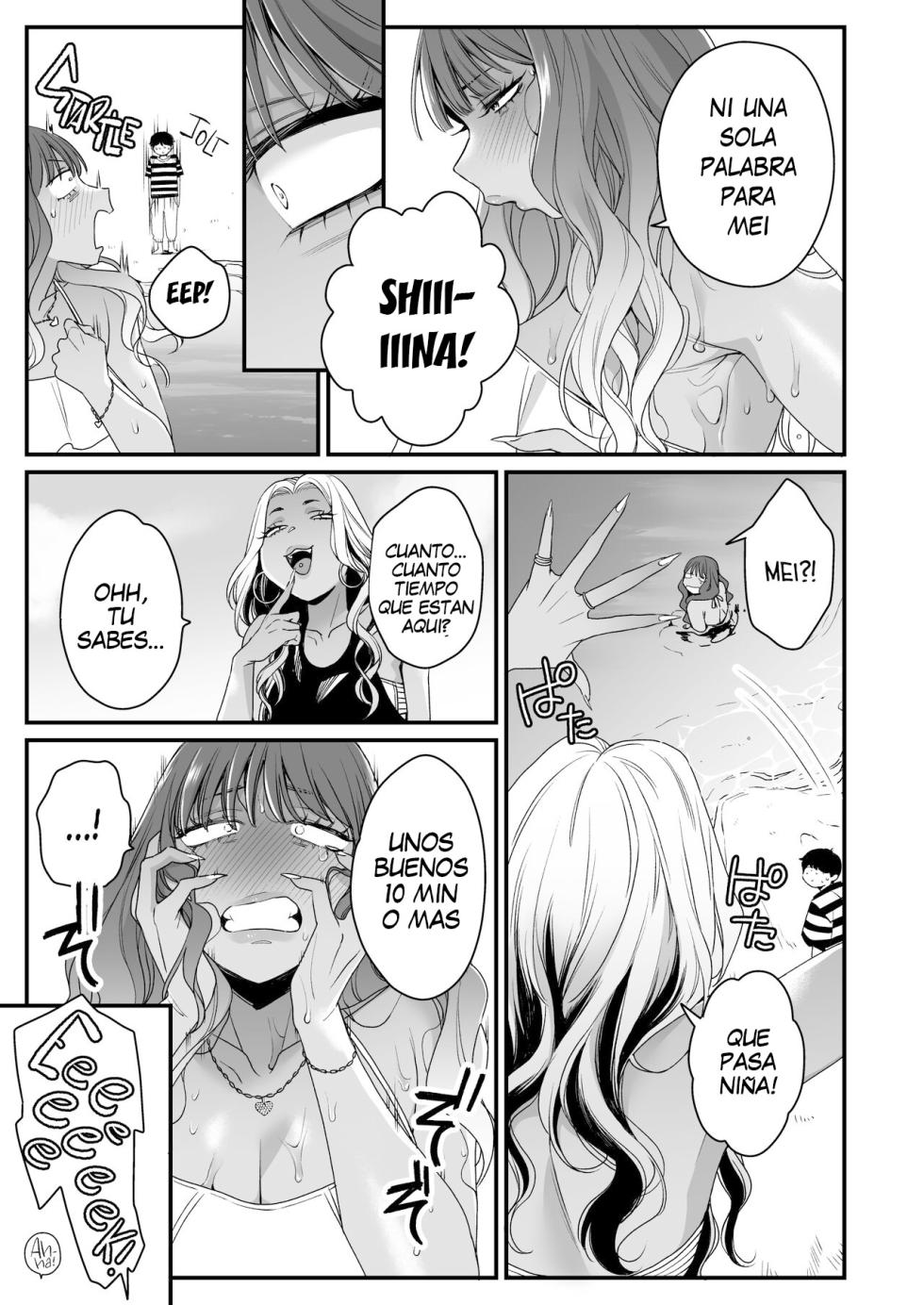 [Misaki (BUTA)] Natsu to Umi to Gal ×2 | Beach, Sun, And A Pair Of Gyarus! [Spanish] [Me Banearon x P3NDEJ0] - Page 27