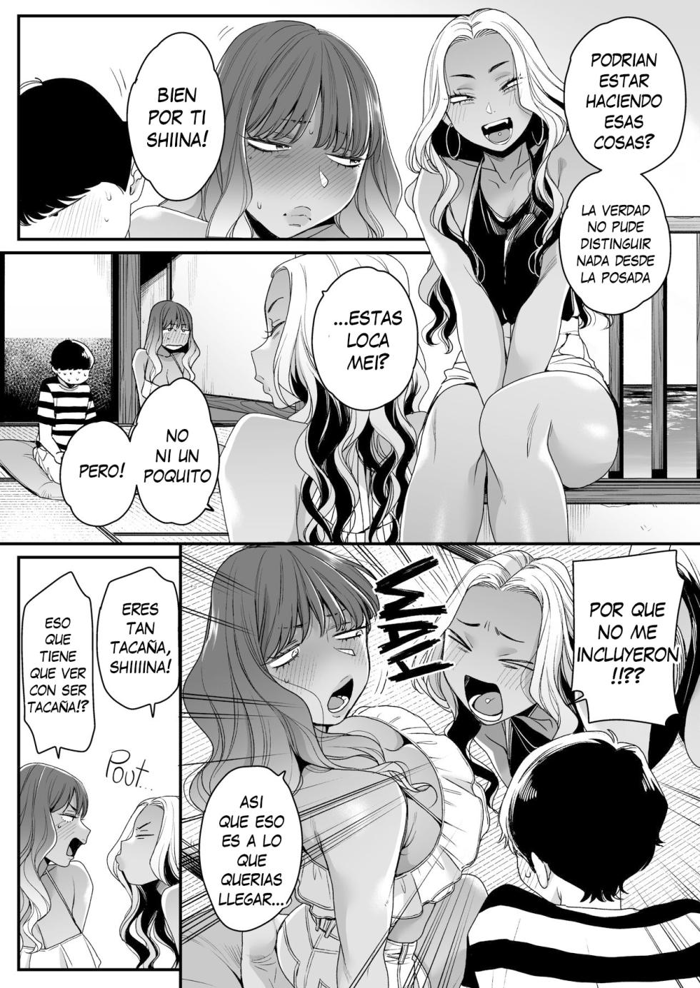 [Misaki (BUTA)] Natsu to Umi to Gal ×2 | Beach, Sun, And A Pair Of Gyarus! [Spanish] [Me Banearon x P3NDEJ0] - Page 29