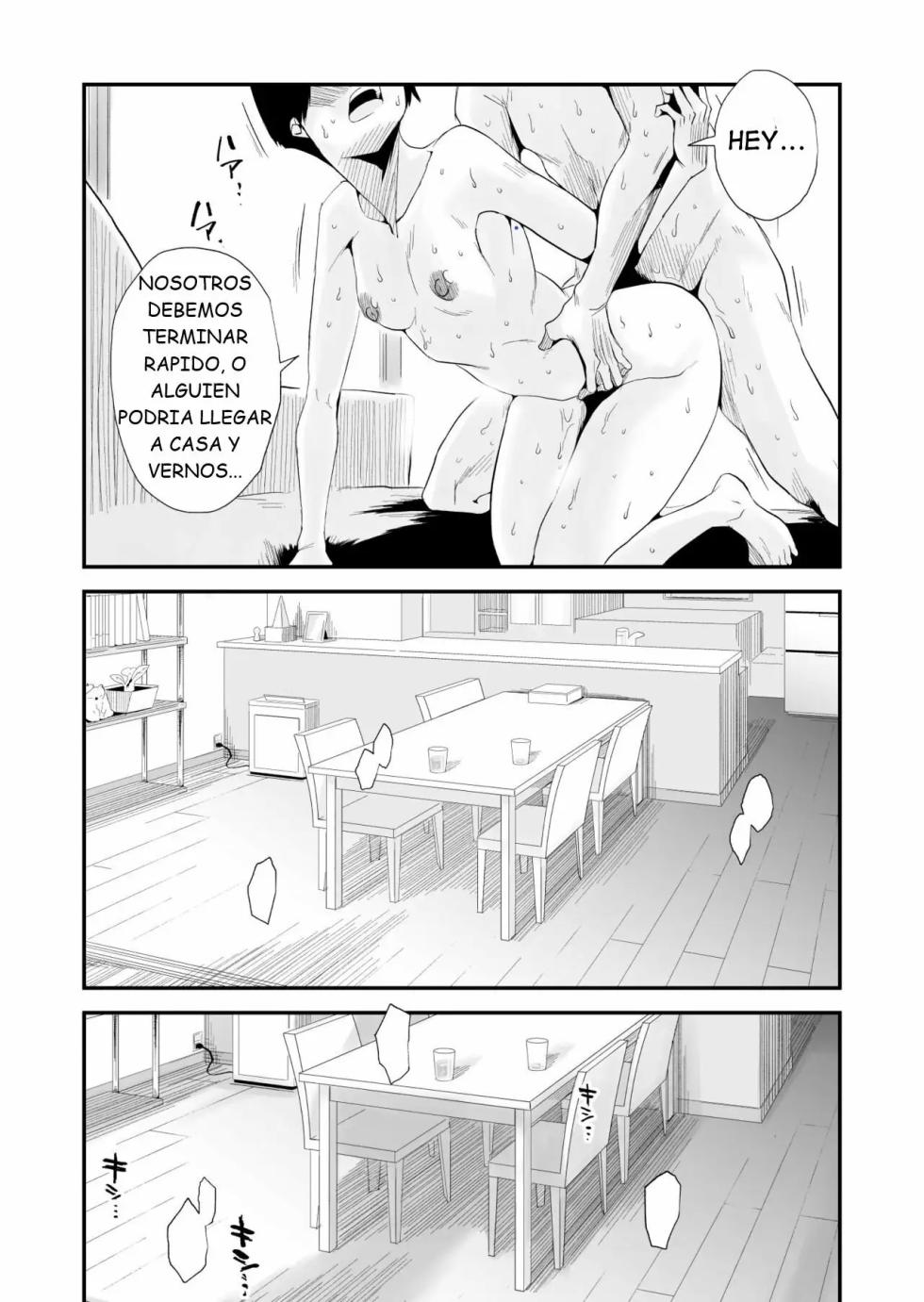 [Haitoku Sensei] 46-sai Hinnyuu Haha to no Kinshin SEX [Spanish] - Page 36