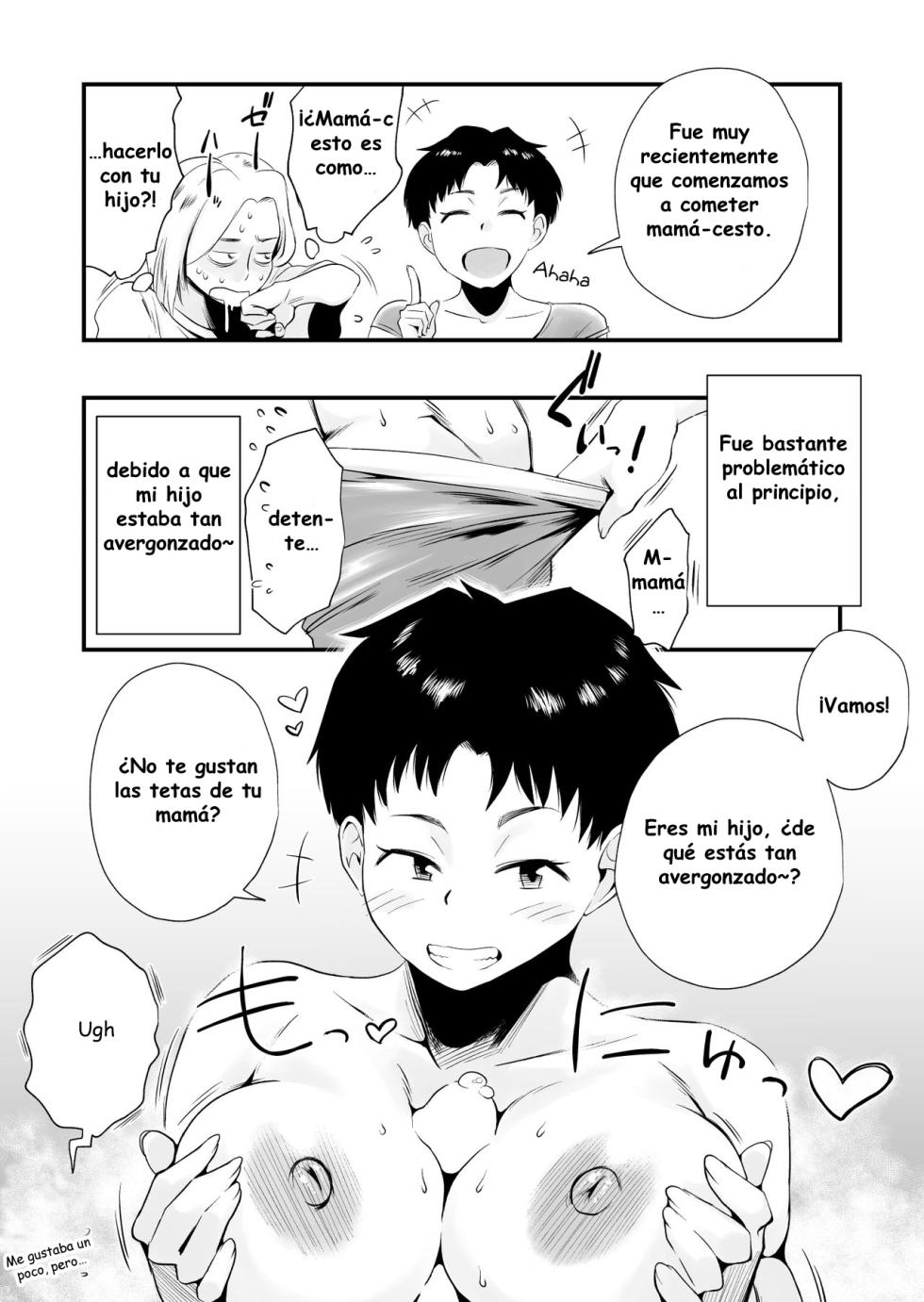 [Haitoku Sensei] Dono Mama ga Suki? ~Yamaguchi-ke no Baai~ | ¿Cuál mamá te gusta más? ~La Familia Yamaguchi~ [Spanish] [Kuroi Works] - Page 8
