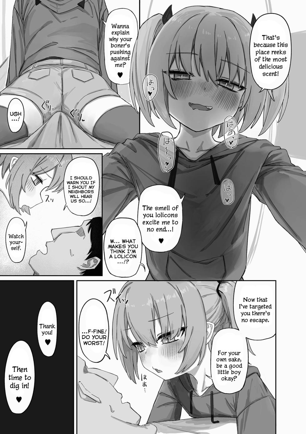 [Bonnou Obaa-chan] Totsugeki! Watashi no Bangohan | Charge! It's My Dinner Time (Loli Babaa Senmon Anthology Chiyoko Maki no Ni) [English] {Mistvern} - Page 3