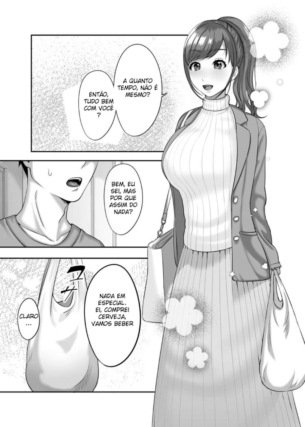 [GABUGABU (Goburi)] 30-sai ni Naru Shojo no Ane wa Asetteiru [PORTUGUESE-BR] - Page 4