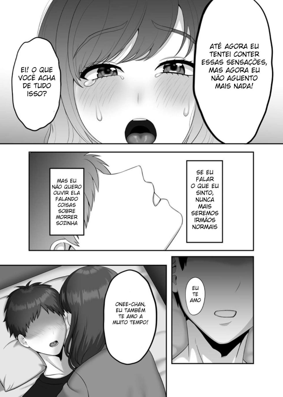 [GABUGABU (Goburi)] 30-sai ni Naru Shojo no Ane wa Asetteiru [PORTUGUESE-BR] - Page 16