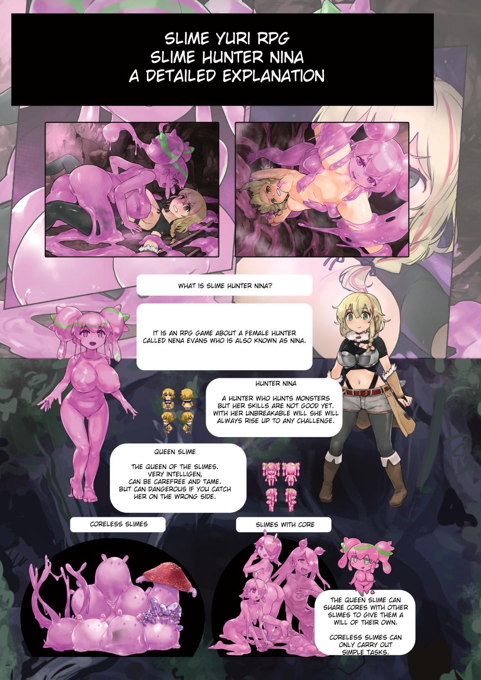[Slime Yuriverse (Sharia, Aimitsu)] Slime Hunter Nina no Juhon (Fa Zin) Vol.1 | Slime Hunter Nina's Cursed Book (Fanzine) Vol.1 [English] [Digital] - Page 10
