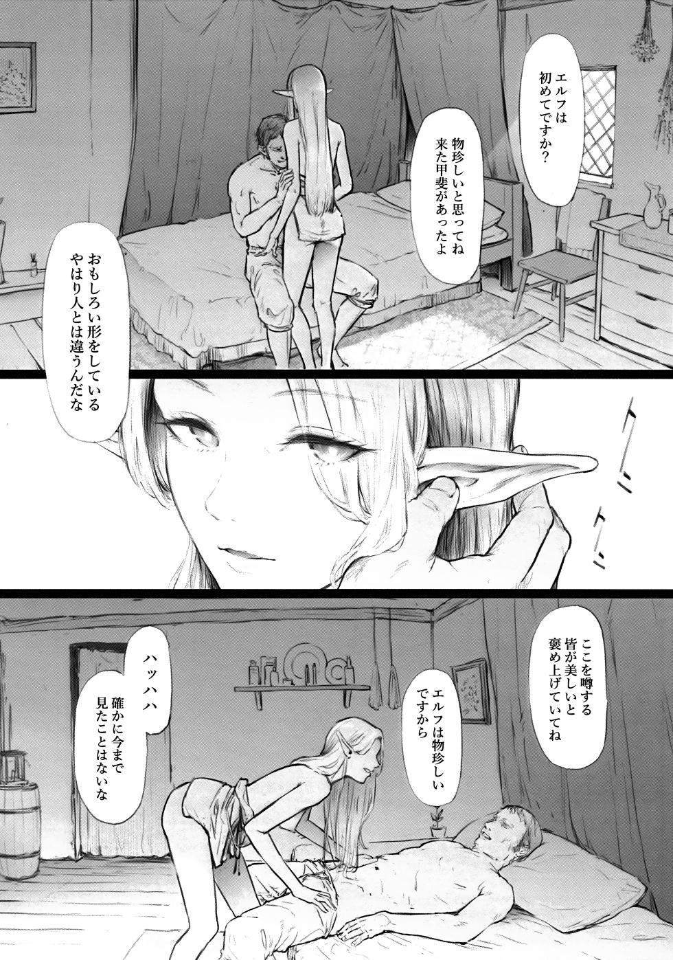 (COMITIA145) [ONOKORODOU (Shiki Takuto)] ELF HUNT + Paper - Page 3
