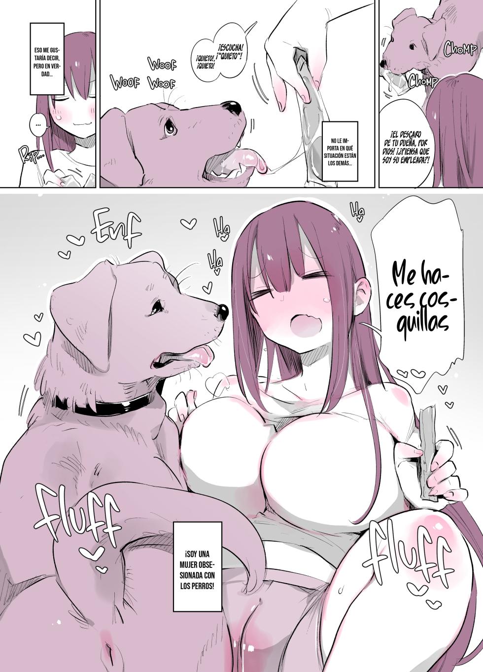 [ANIMAL SERVICE (Haison)] Kyou kara Inu to Dousei Shimasu! | ¡A Partir De Hoy Viviré Con Un Perro! [Spanish] [Rabbit's Hole Lewd] - Page 3