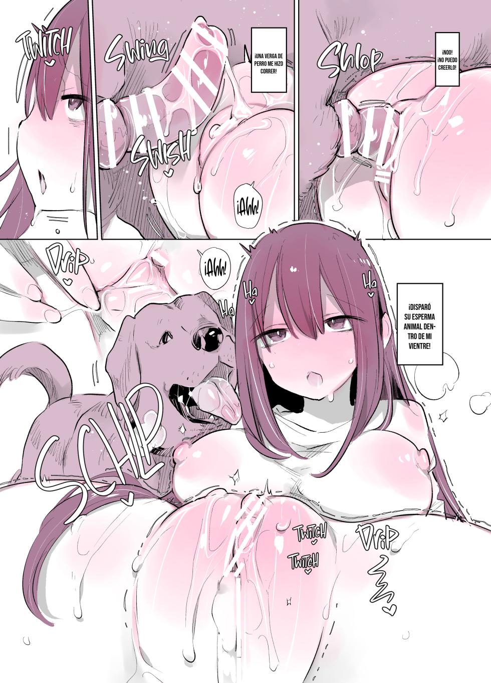 [ANIMAL SERVICE (Haison)] Kyou kara Inu to Dousei Shimasu! | ¡A Partir De Hoy Viviré Con Un Perro! [Spanish] [Rabbit's Hole Lewd] - Page 14