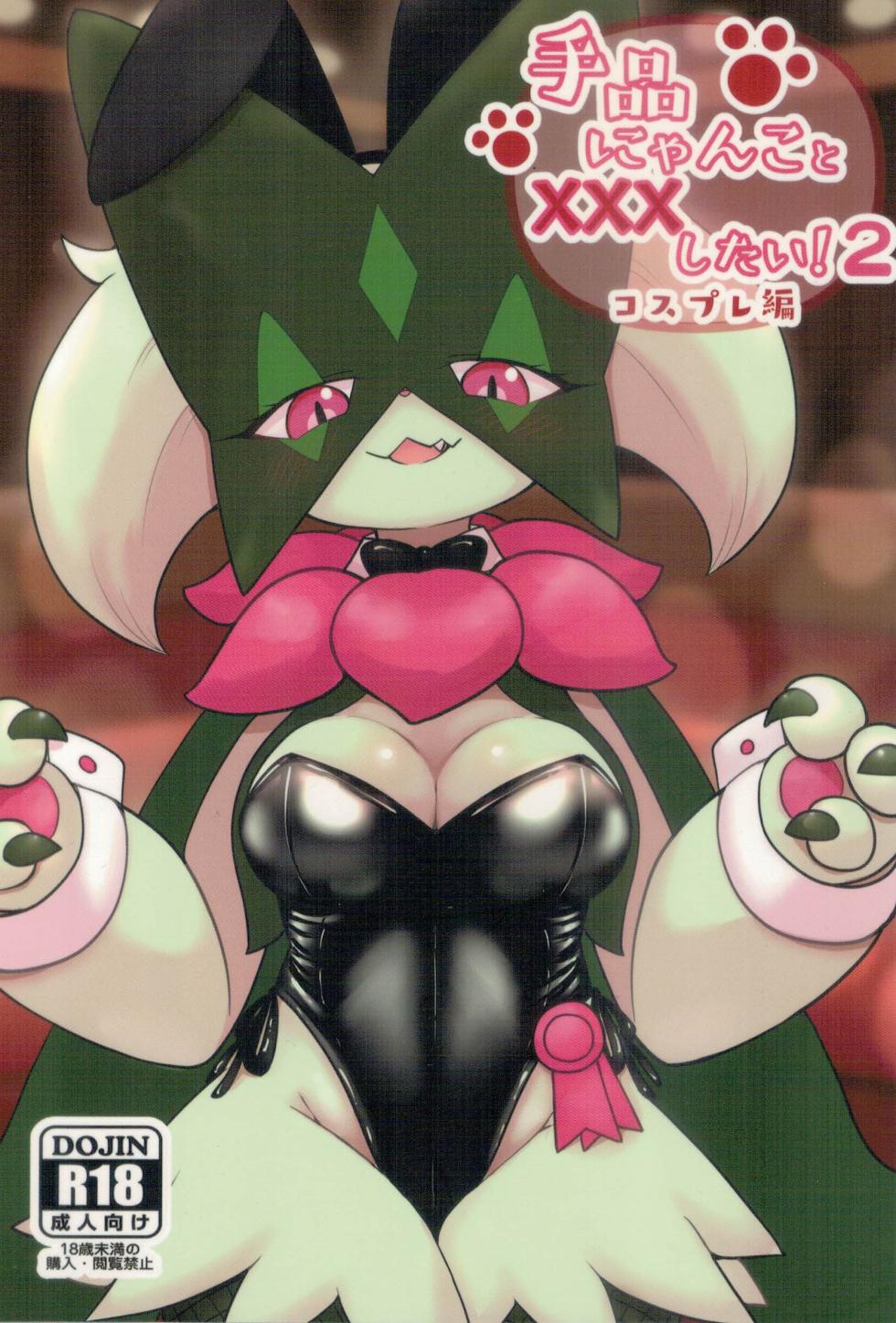 (Kemoket 13) [Kajigurumi (Kajiura)] Dejina Nyanko to XXX Shitai! 2 Cosplay Hen (Pokémon) - Page 1