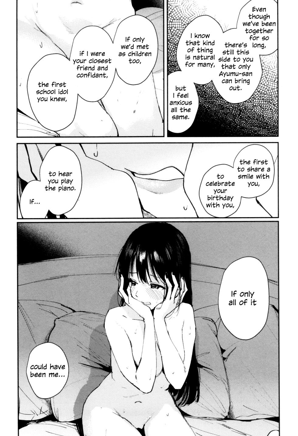 (C103) [virophilia (Orihi Chihiro)] HANAGASA YuShizu Soushuuhen | Unmarked, Hanagasa (Love Live! Nijigasaki High School Idol Club) [English]  [Incomplete] - Page 24