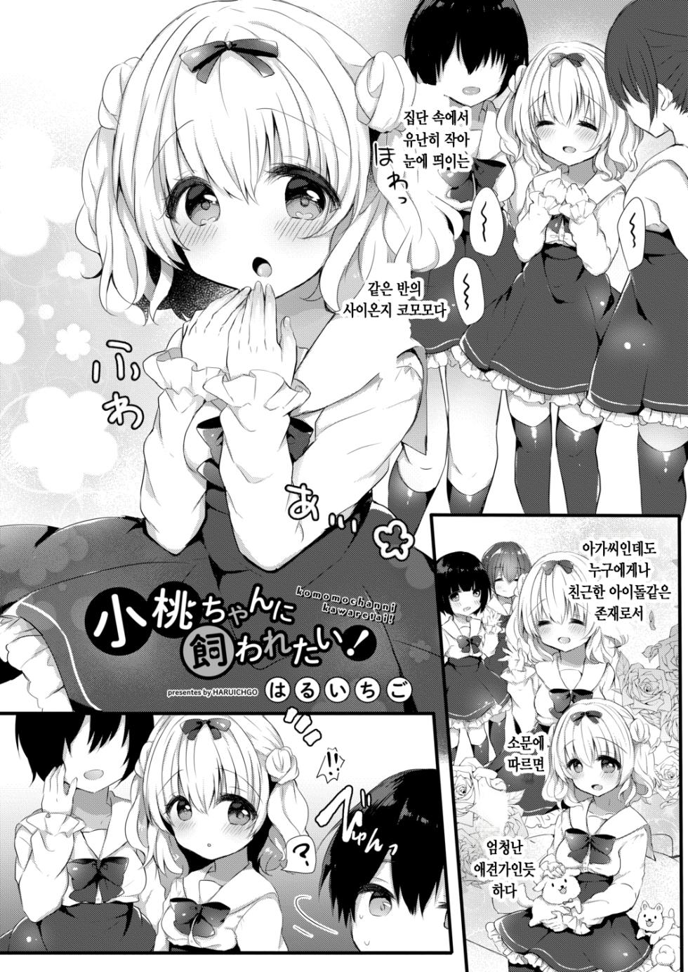 [Haruichigo] Komomo-chan ni Kawaretai! 1 | 코모모에게 입양되고 싶어! 1 [Korean] [팀 눈마갤] [Digital] - Page 4