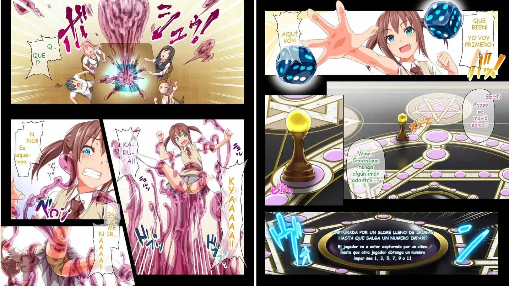 [TJ_studio (Toji)] Kindan no Ero Trap Board Game -Libidotopia- [Spanish] [Morros TRANSLATIONS] - Page 6