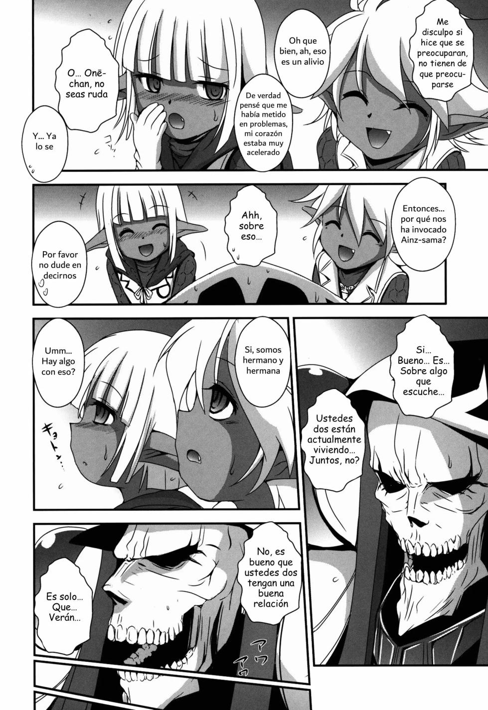 (C89) [RoriE-Go (Saeki Takao)] Ainz-sama no Yuuutsu [Spanish] [Morros TRANSLATIONS] [Decensored] - Page 4