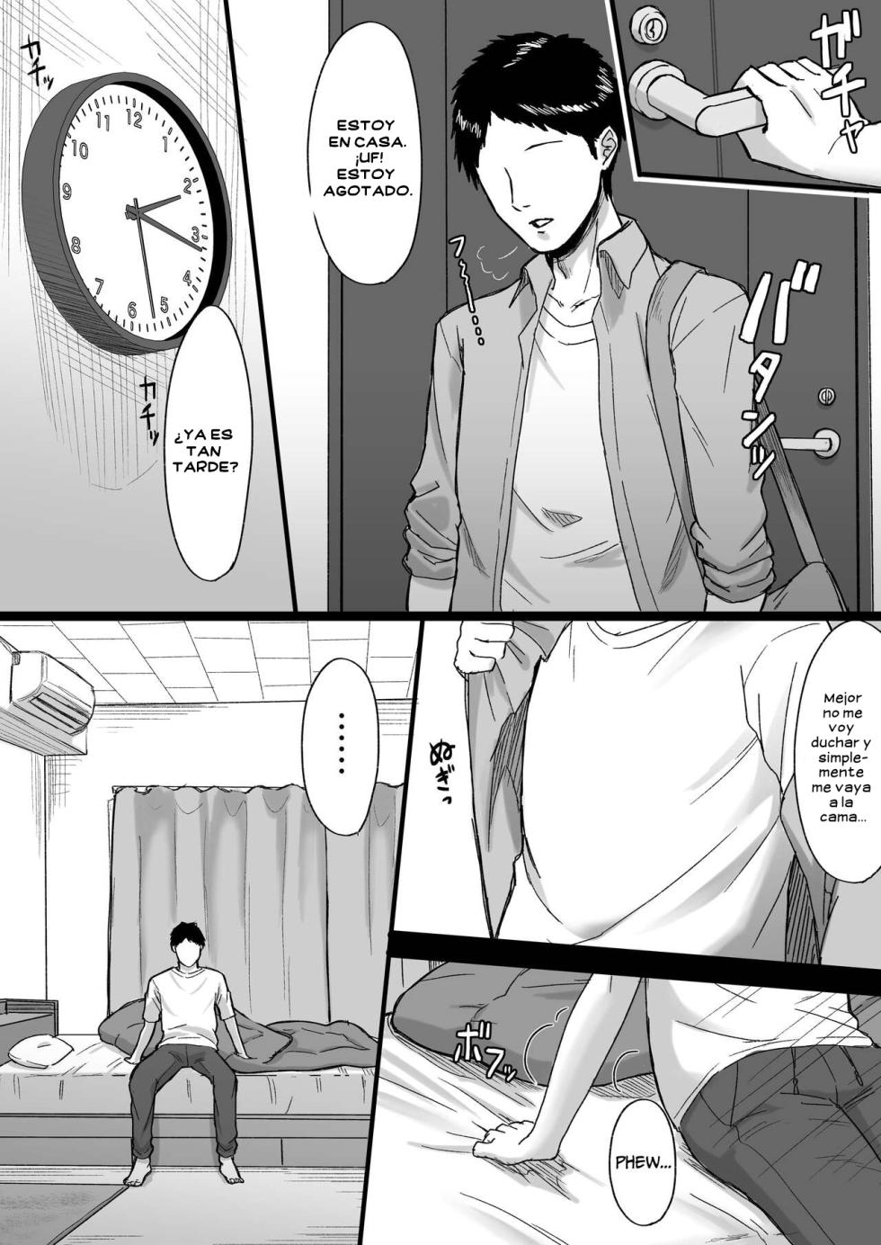 [Ore no Sasakure] Shiroi Heya ~Mukanjou Bakunyuu Yuurei ni Shinu made Shiboritorareru~ | Una Chica Fantasma Me Visita [Spanish] [Al Chile no Sé Scan] - Page 30