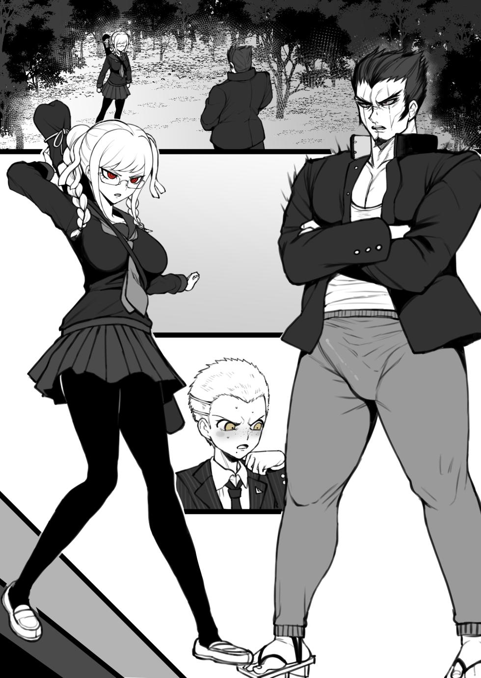 (Terasu MC)[Danganronpa 2] Kuzuryuu is defeated in the battle for the harem on the deserted island created by Enoshima Alter Ego, and is trained by Peko to become a female.+EXTRAS - Page 16