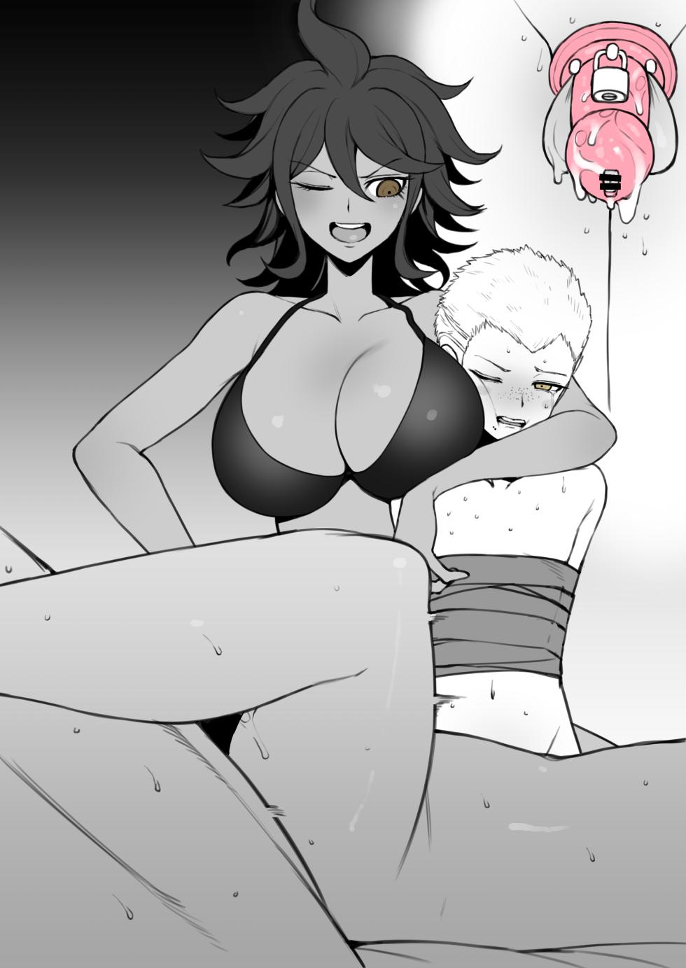 (Terasu MC)[Danganronpa 2] Kuzuryuu is defeated in the battle for the harem on the deserted island created by Enoshima Alter Ego, and is trained by Peko to become a female.+EXTRAS - Page 21