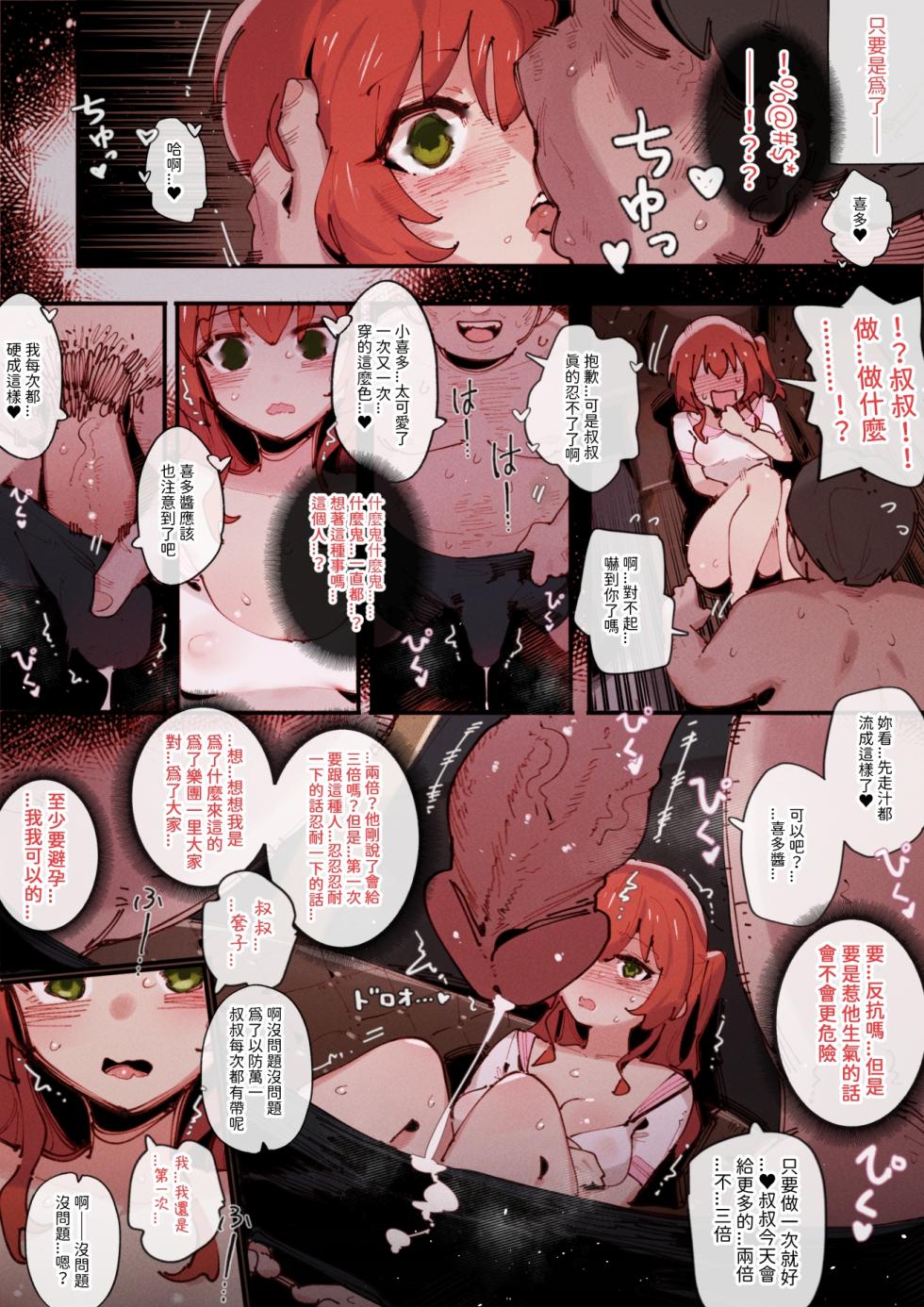 [GSUS] Kita's part-time job⭐... (Bocchi the Rock!) [Chinese] [Ongoing] - Page 5