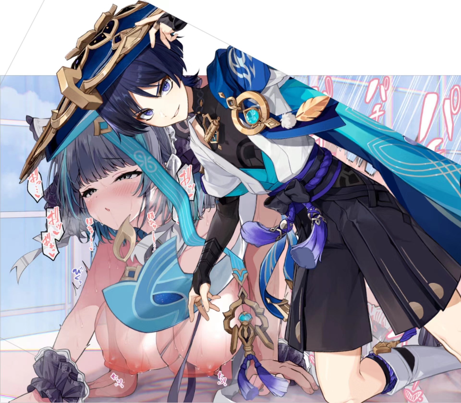 碧蓝航线柴郡x原神散兵 - Page 5