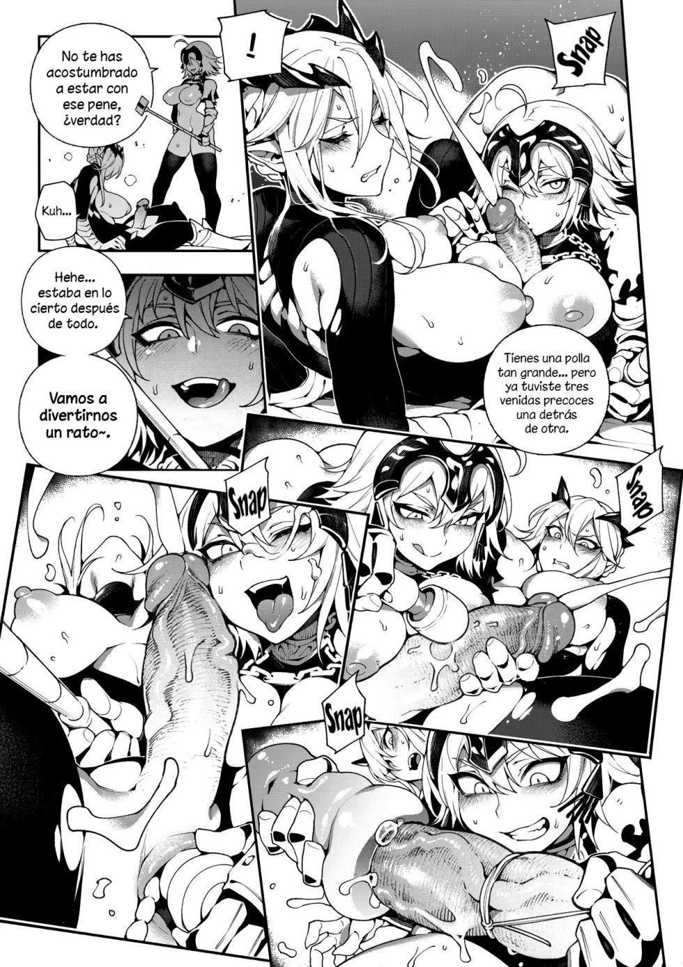 (C94) [Bear Hand (Fishine, Ireading)] CHALDEA MANIA Jeanne Alter (Fate/Grand Order) [Spanish] [Moryango] [Decensored] - Page 15