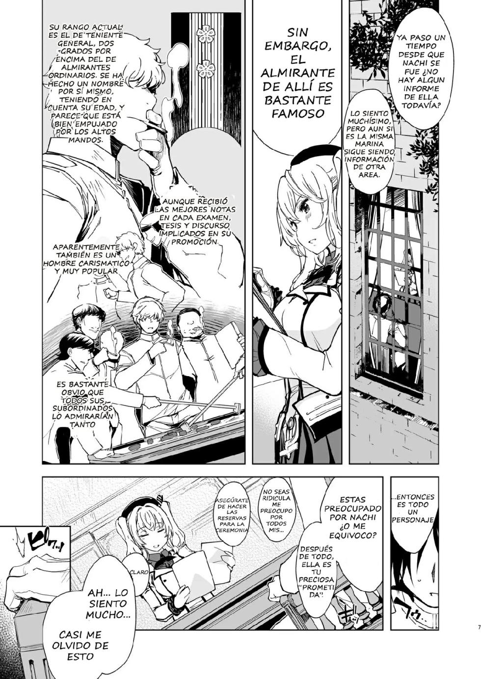 (C96) [Xration (mil)] Hishokan Kashima no Houkokusho 3 (Kantai Collection -KanColle-) [Spanish] [Sound of silence] - Page 6