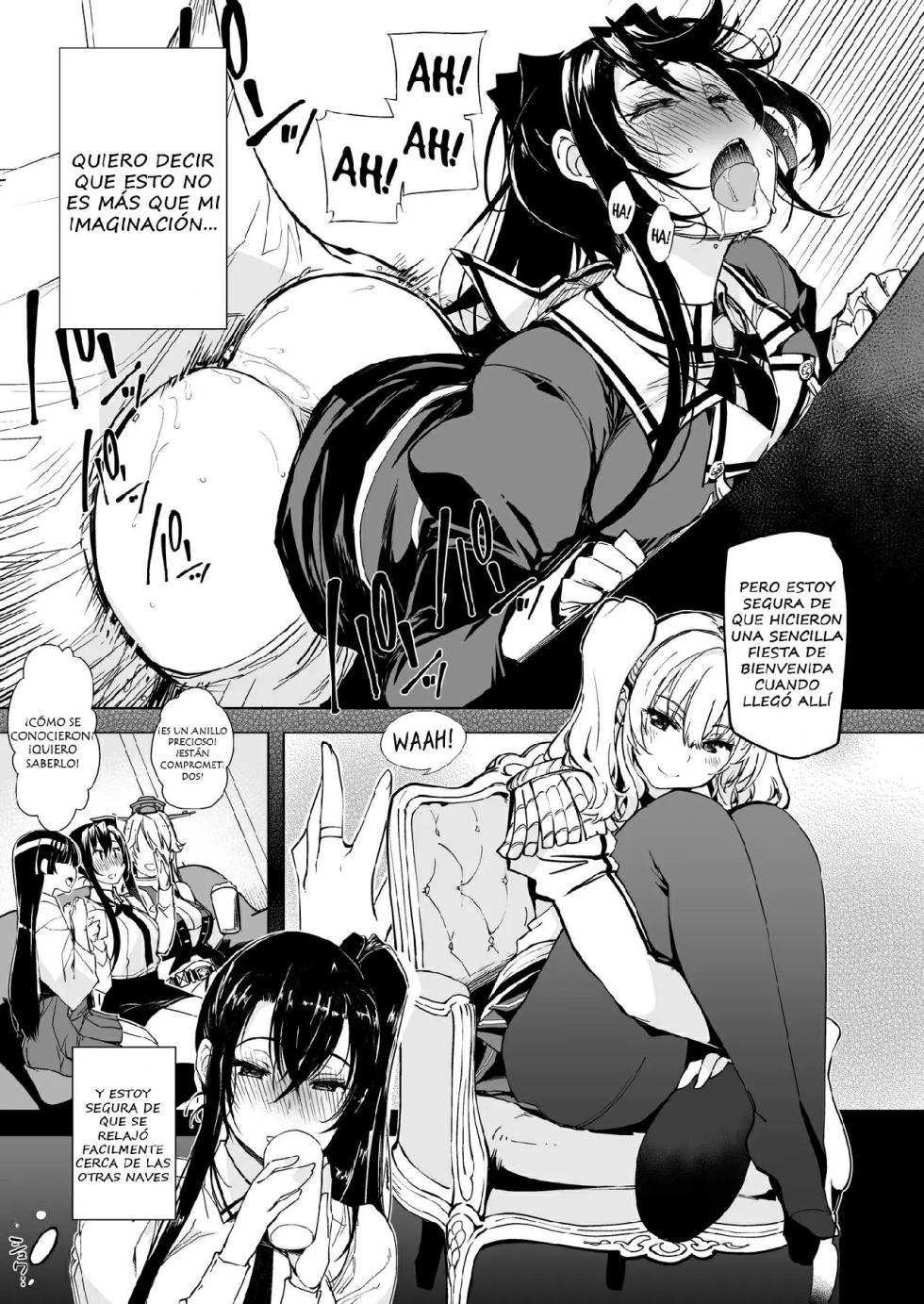 (C96) [Xration (mil)] Hishokan Kashima no Houkokusho 3 (Kantai Collection -KanColle-) [Spanish] [Sound of silence] - Page 22