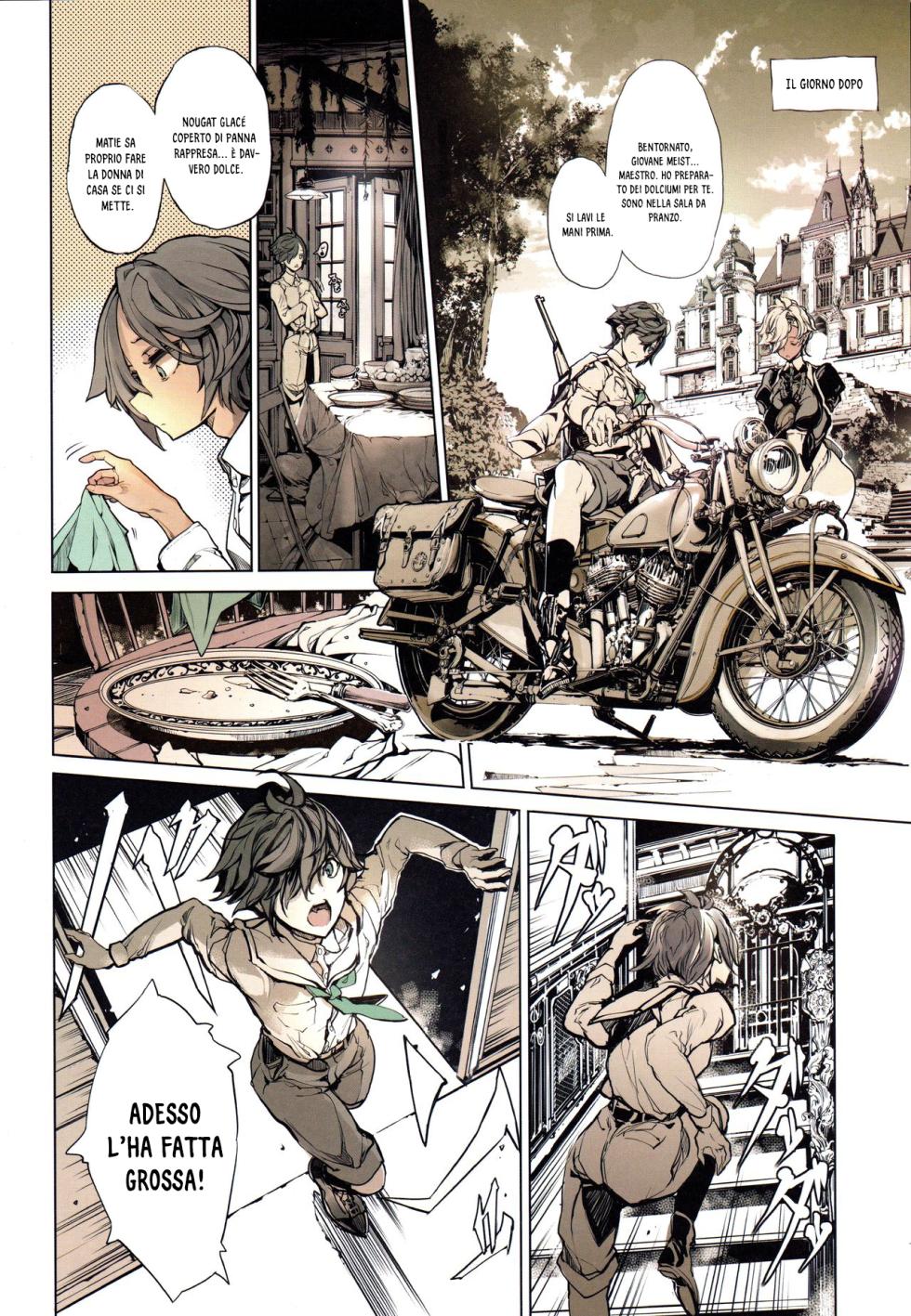 (C97) [70 Nenshiki Yuukyuu Kikan (Ohagi-san)] Coppélia Brothel [Italian] [SevenTranslations] - Page 11