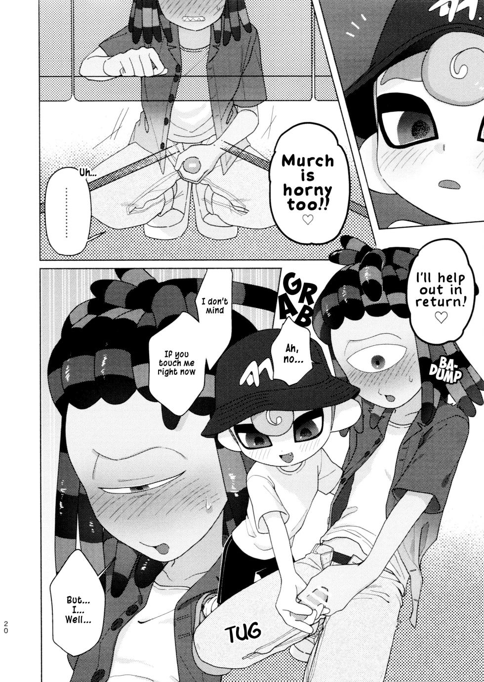 (ALL STAR 21) [HanoHako (Kashi)] Sneak away from the fest. (Splatoon) [English] - Page 20