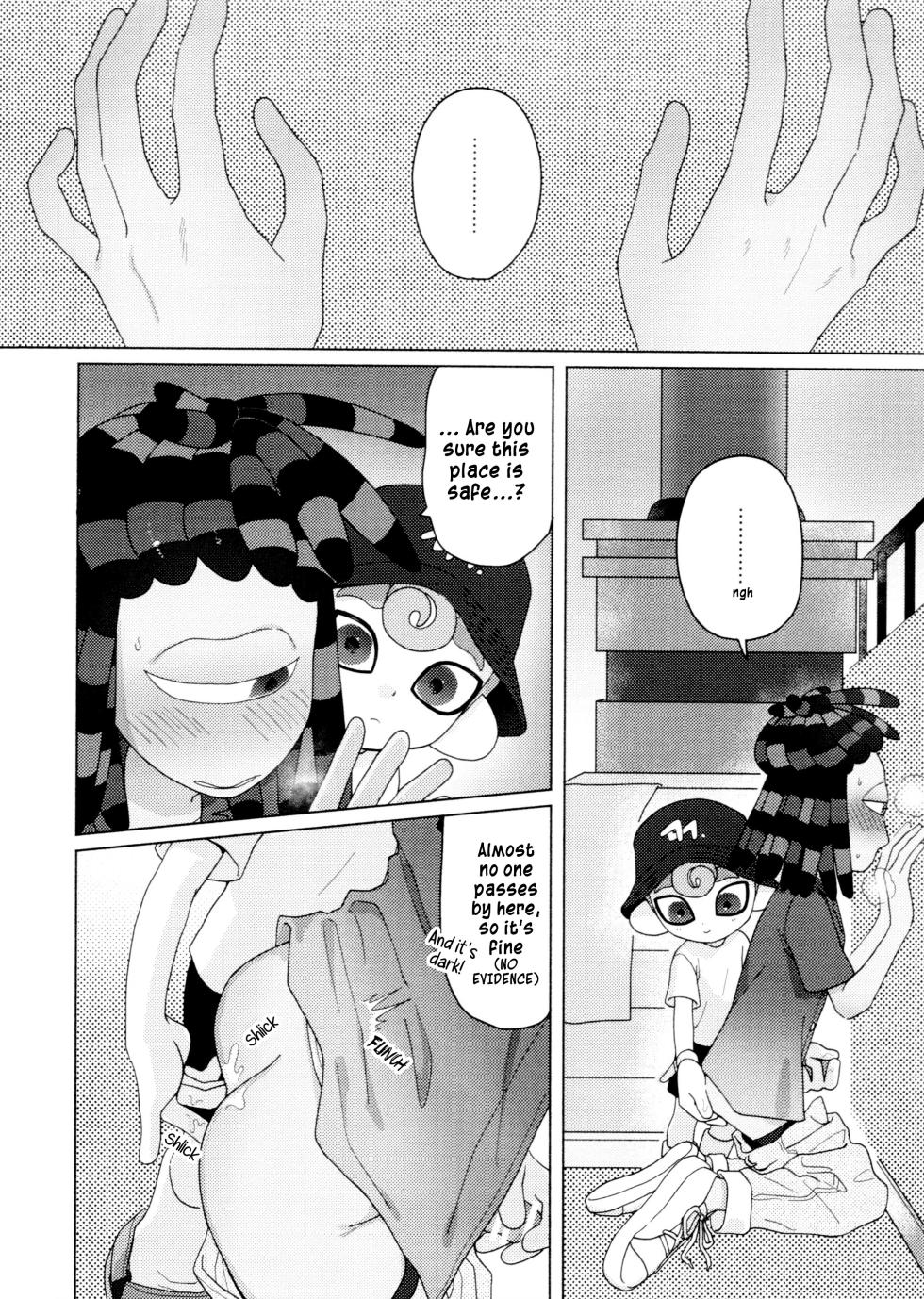 (ALL STAR 21) [HanoHako (Kashi)] Sneak away from the fest. (Splatoon) [English] - Page 24