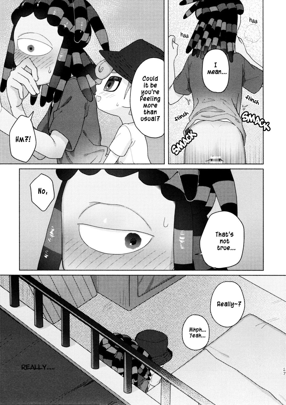 (ALL STAR 21) [HanoHako (Kashi)] Sneak away from the fest. (Splatoon) [English] - Page 27