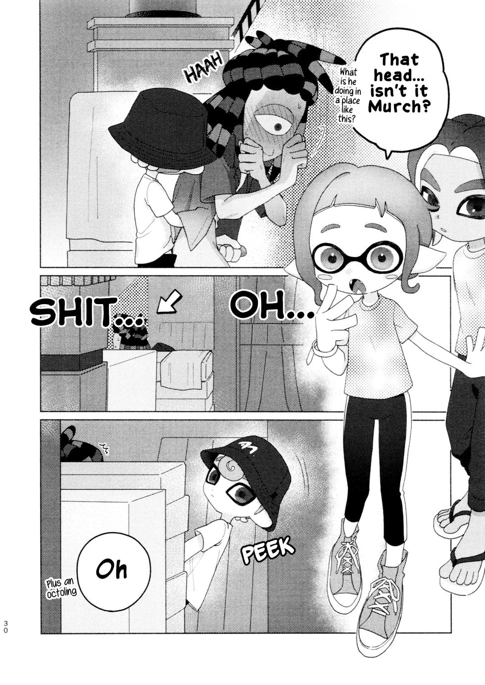 (ALL STAR 21) [HanoHako (Kashi)] Sneak away from the fest. (Splatoon) [English] - Page 30