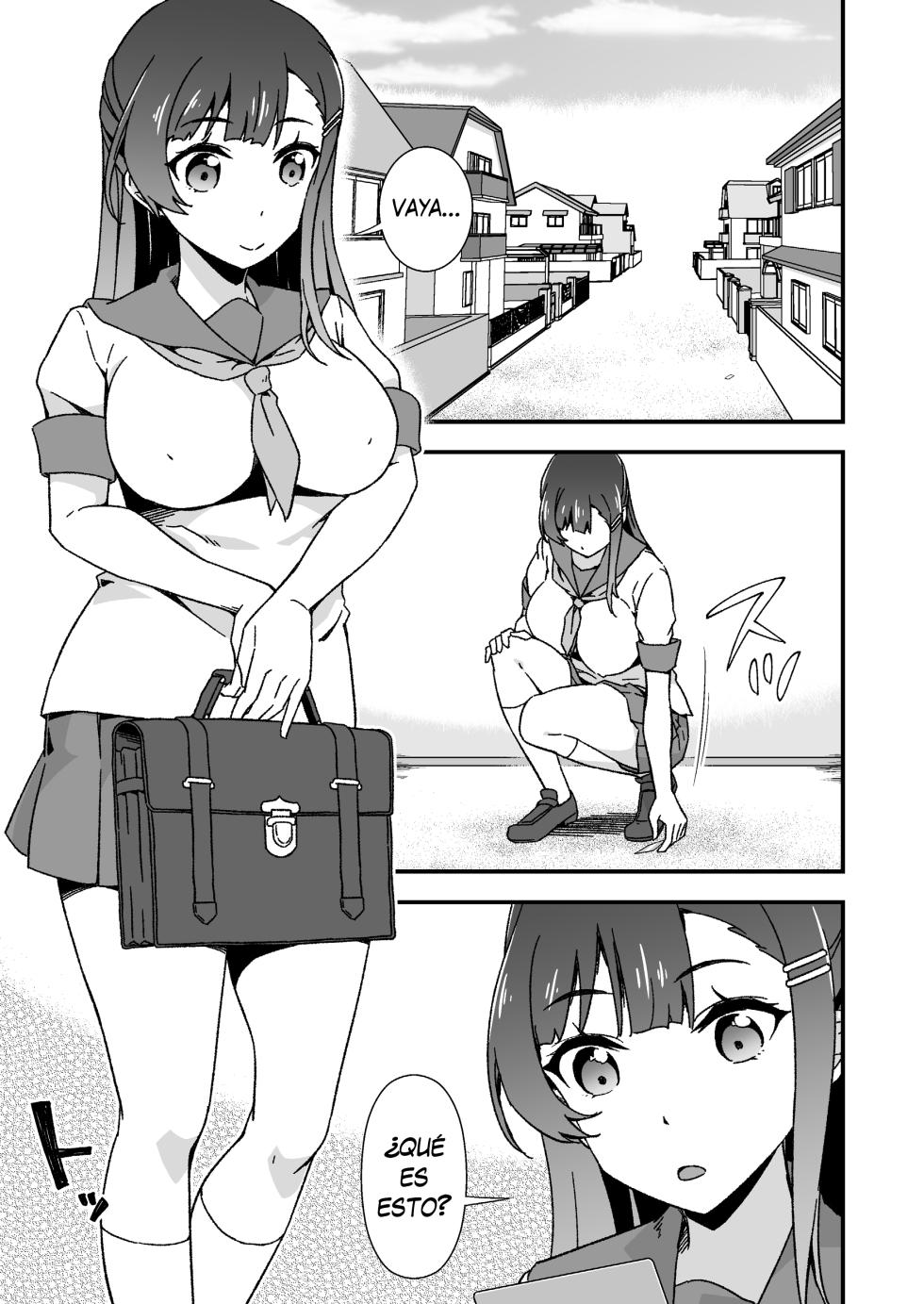 [Doku Tonkotsu Niku Dorei (Tanohito)] Futanari-chan Haramasex Kyokashou o Hirou - La futanari que encontró una licencia para preñar [Spanish] [MFT-Team] - Page 3