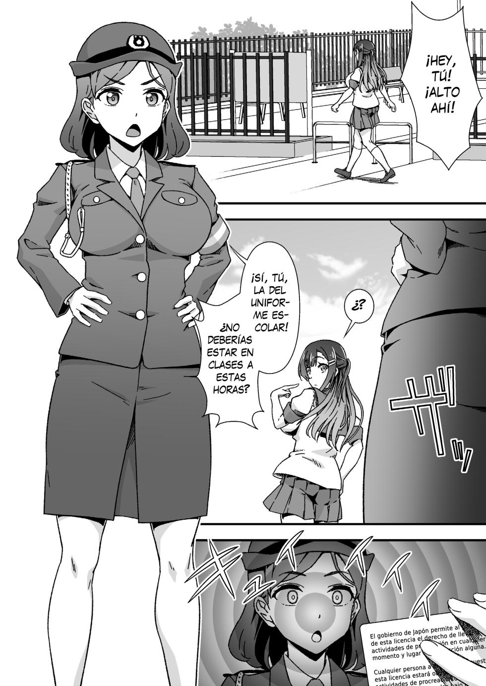 [Doku Tonkotsu Niku Dorei (Tanohito)] Futanari-chan Haramasex Kyokashou o Hirou - La futanari que encontró una licencia para preñar [Spanish] [MFT-Team] - Page 24