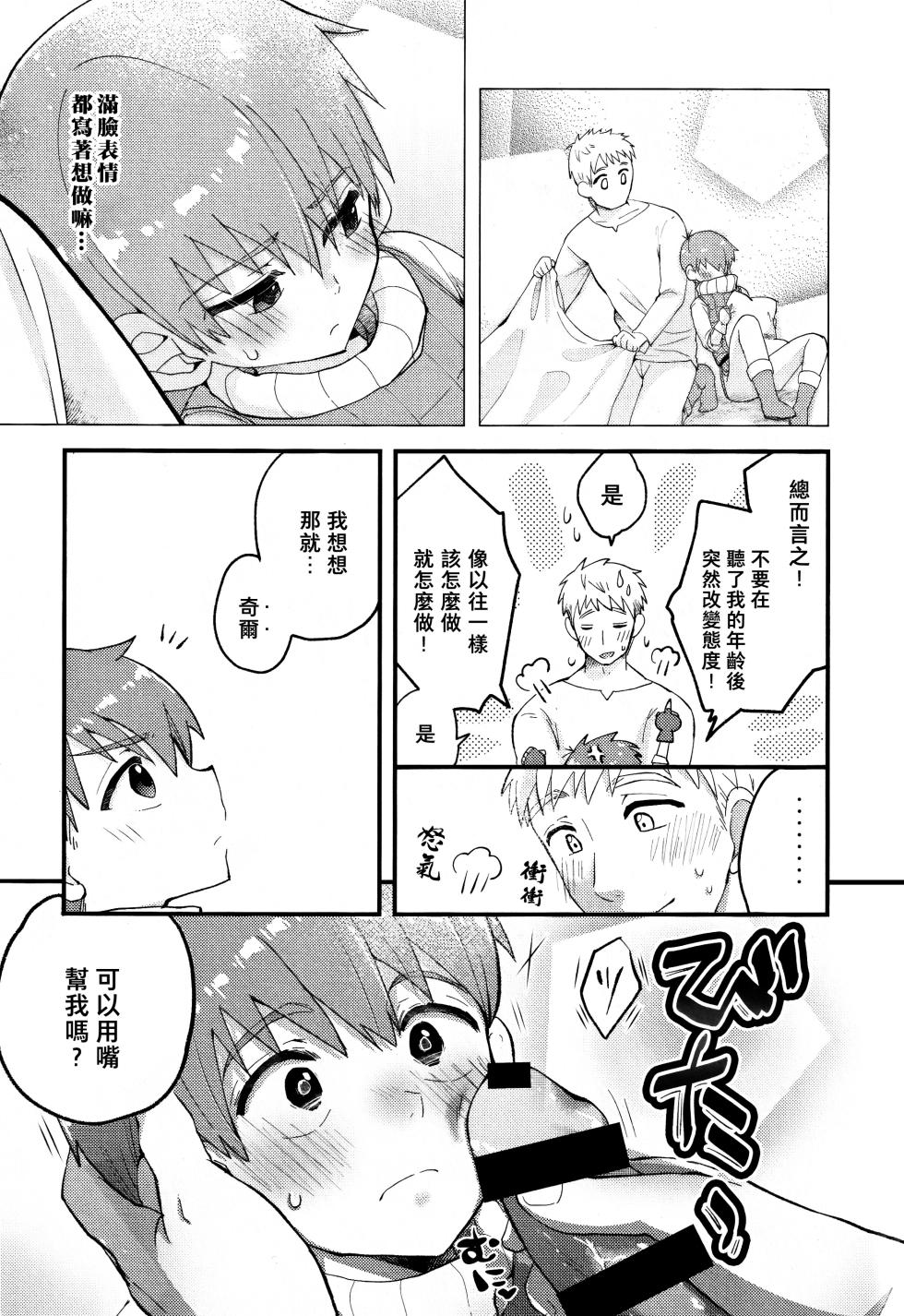 (ShotaFes16)) [Aisukureyo (Hoshikuzu Noyu)] 29-sai Gouhou Shota ｜29歲合法正太 (Dungeon Meshi) [Chinese] [貓漢化] - Page 6