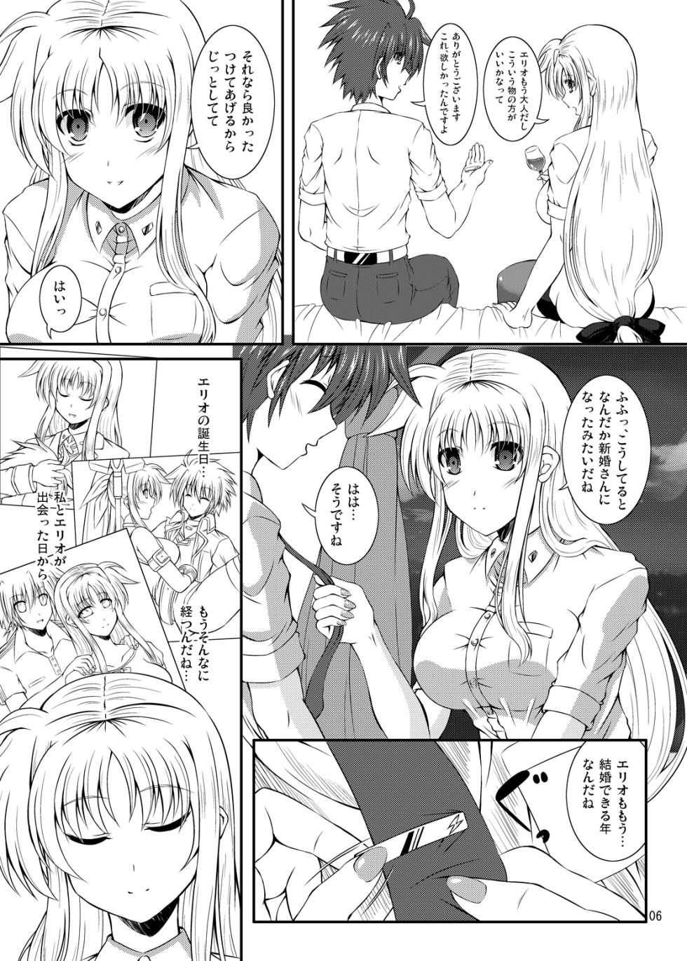 (C86) [Utanone Dou (Utanone Sion)] Engage Knight (Mahou Shoujo Lyrical Nanoha) - Page 3