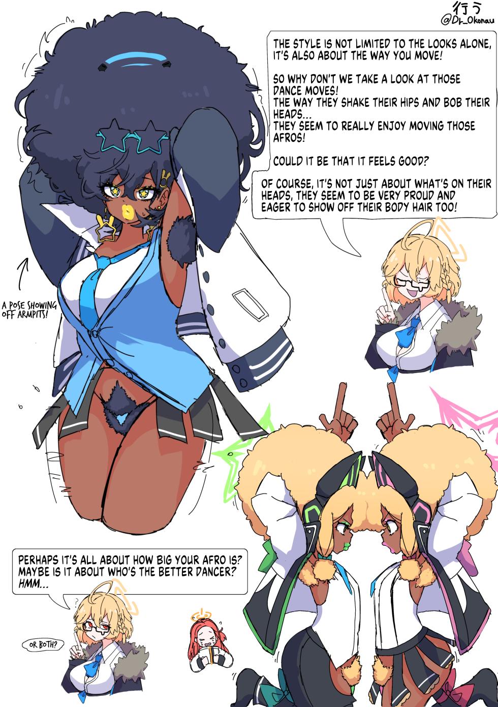 [Okonau] That's New! The Mystery of Steadily Growing Numbers of Afro Dancers! [English] [MegaFagget] - Page 3