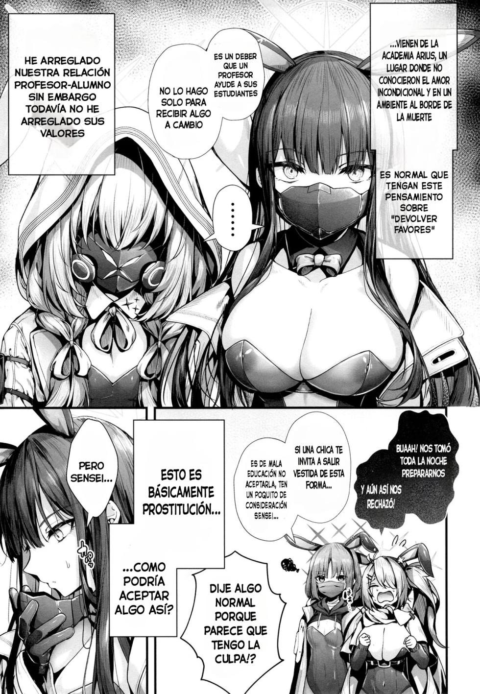 [Edamametei (Uko)] Bunny+ (Blue Archive) [Spanish] [SalaInTheDrain] [Digital] - Page 7