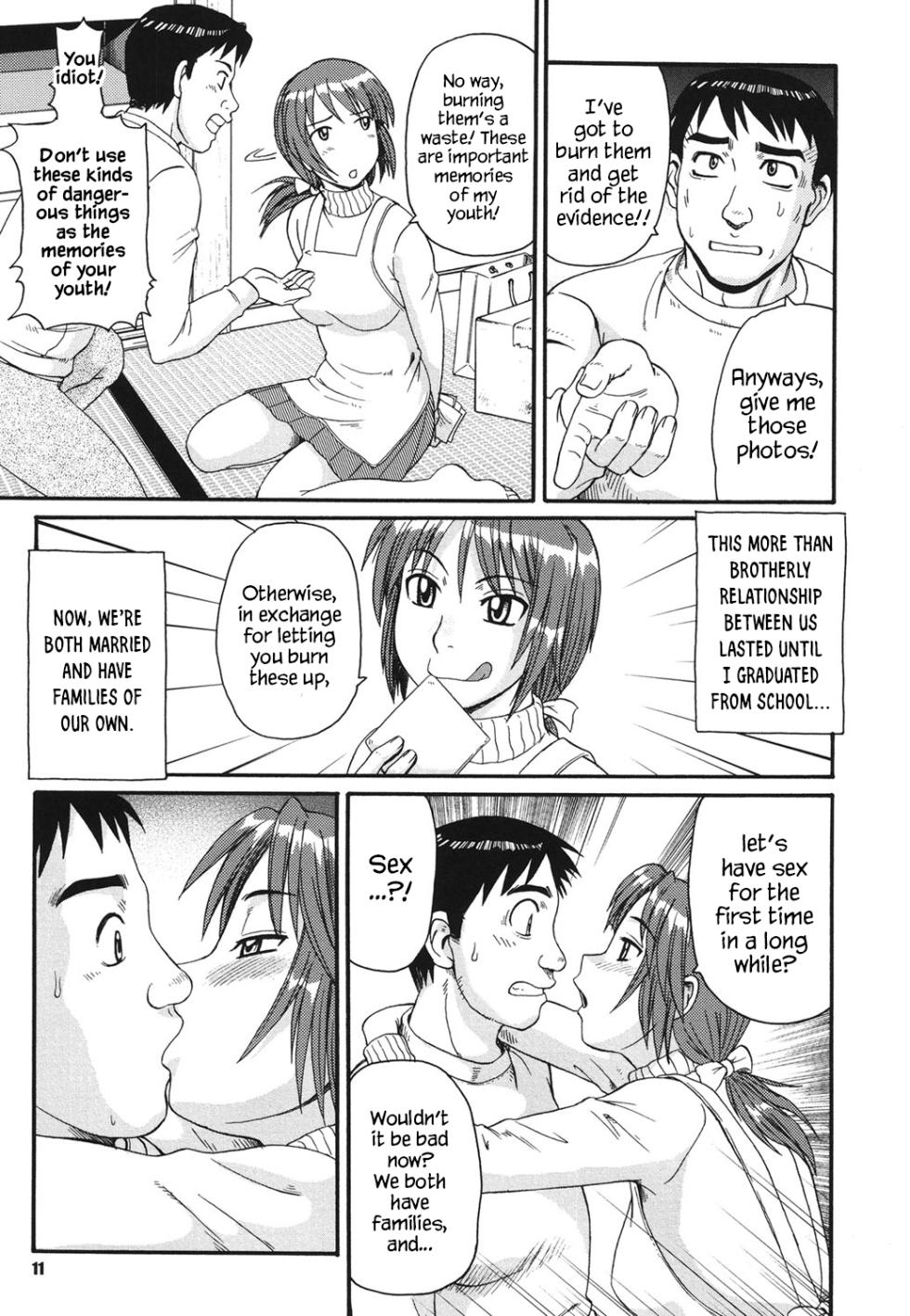 [Morris] Kinshin Soukansha no Nichijou | Everyday Life of Incestuous Lovers [English] [YxTL] [Digital] - Page 10