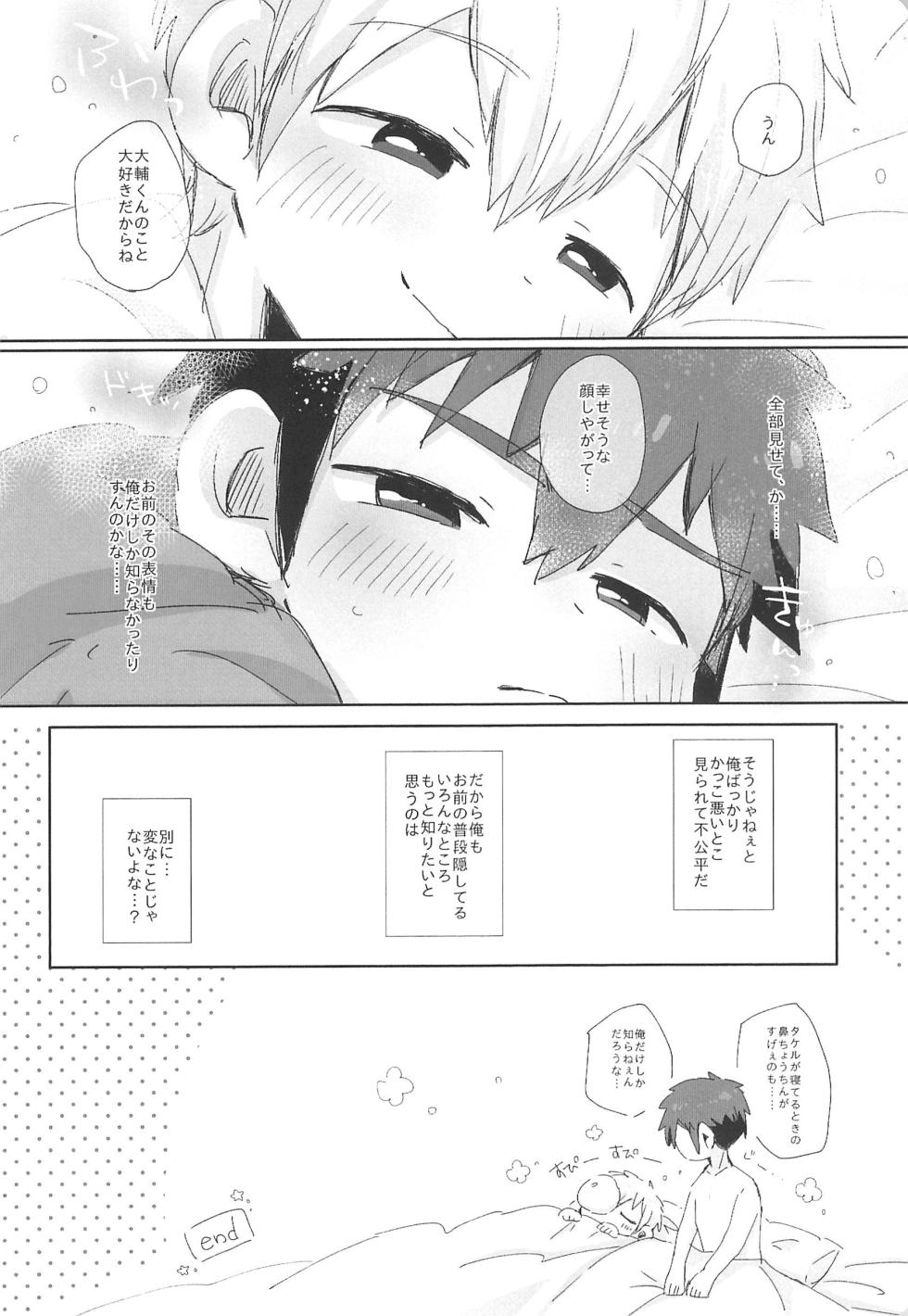 [＠szkn (Suzuki Sukyana)] LOOSE LOOSE (Digimon Adventure) - Page 30