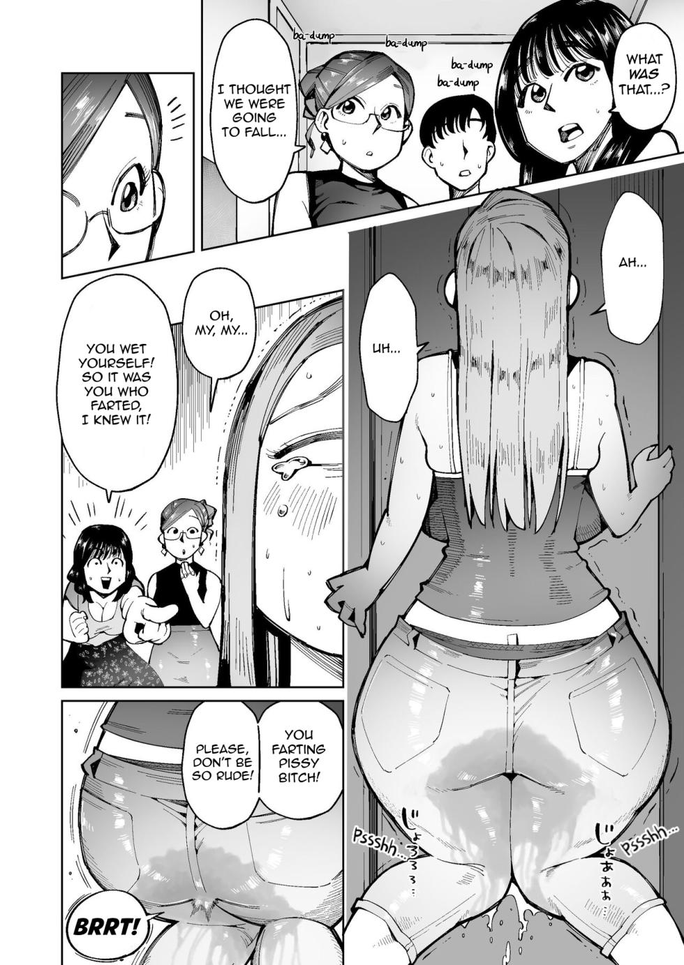 [Cupiko] 3 Married Women Soil Their Clothing in a Lift | 3 Nin no Hitodzuma ga Elevator ni Tojikomerarete Chakui Dappun [English] - Page 7