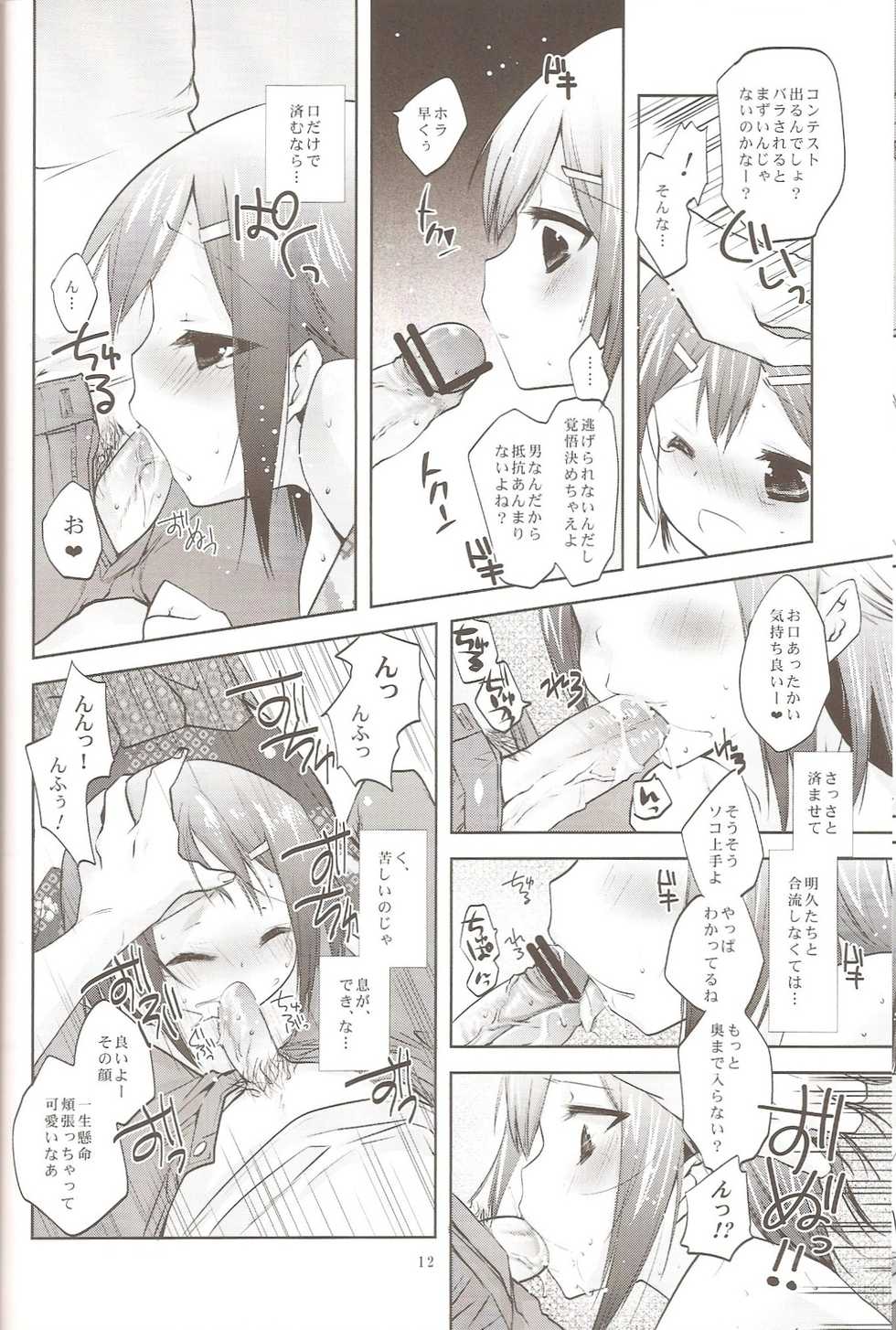 [Mahouse (Jakou Nezumi)] Baka to Hideyoshi to 6.5-Kan no Are (Baka to Test to Shoukanjuu) - Page 11