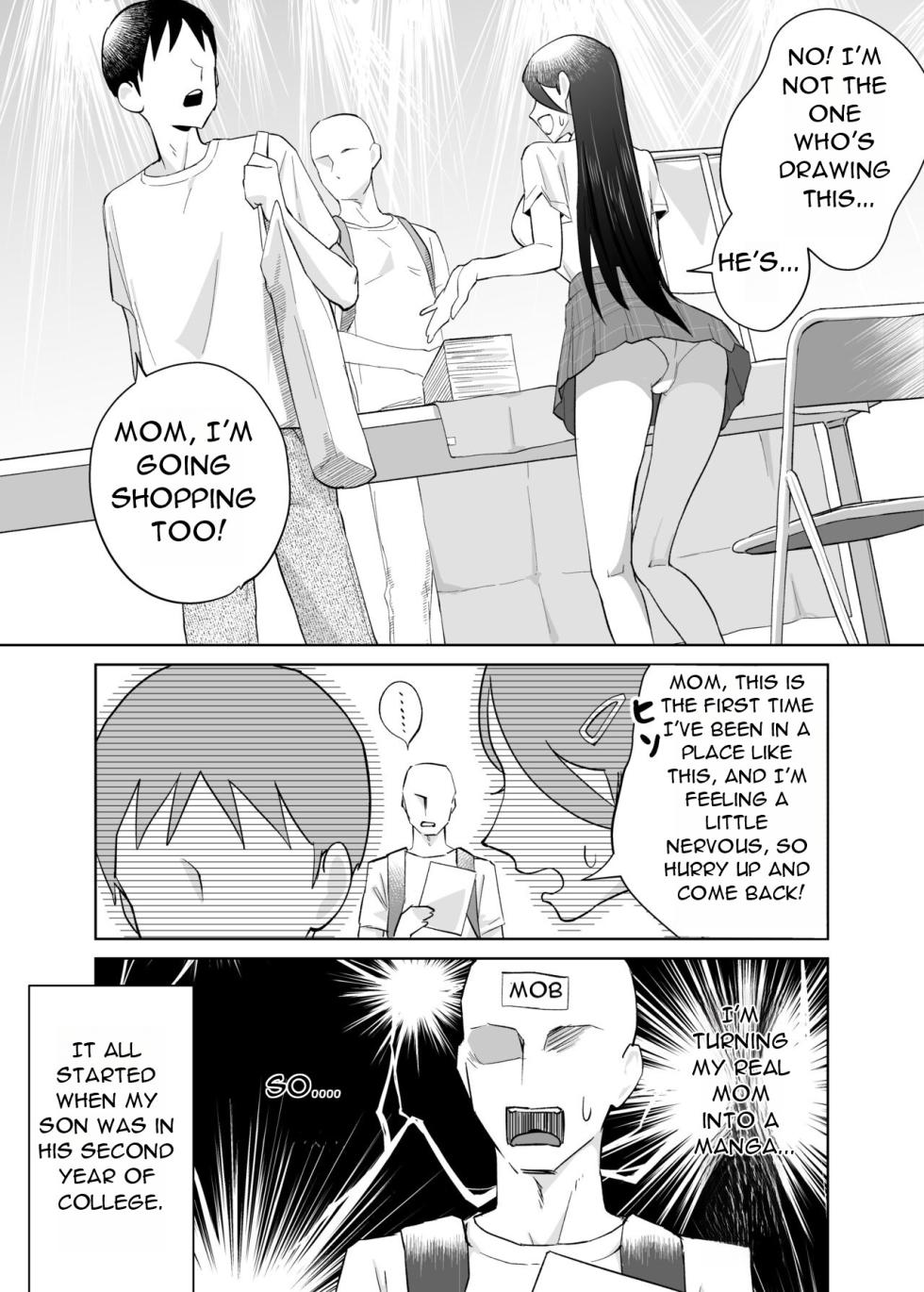 [Karashina en] Kaa-san, Tsukiatte ~Ganbaru kara Tetsudatte~ | Mother, please accompany me ~ I'll do my best, so please help me ~ [English] [DarklordMTLs] [English] - Page 4