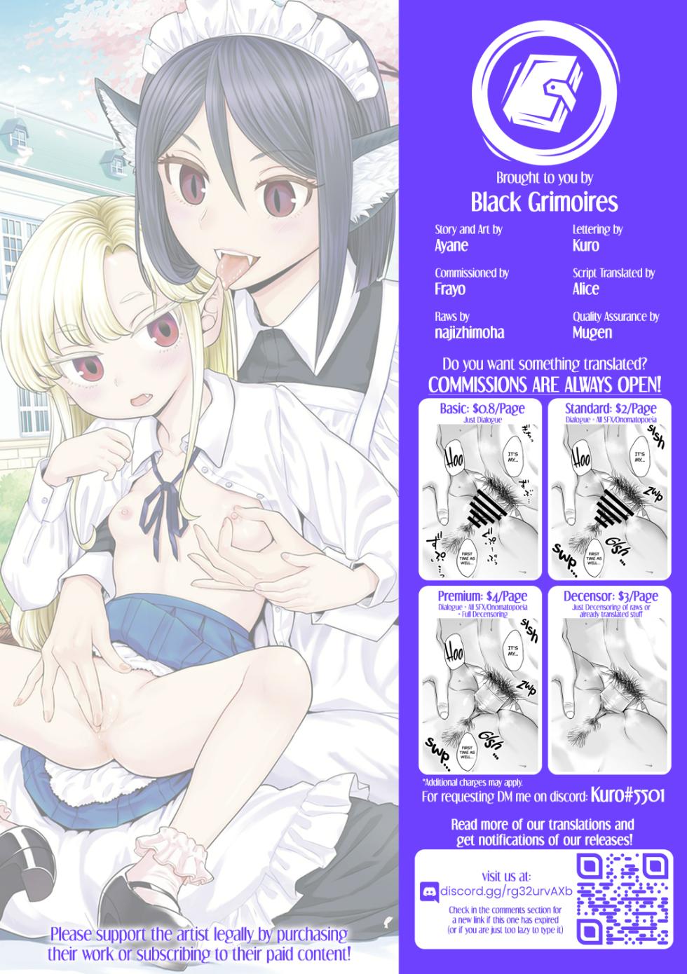 [Ayane] Mochizuki Ketsueki Kenkyuujo no Musume Ch.4 | The Girl from the Mochizuki Blood Science Lab Ch.4 [English] [Black Grimoires] [Decensored] [Digital] - Page 33