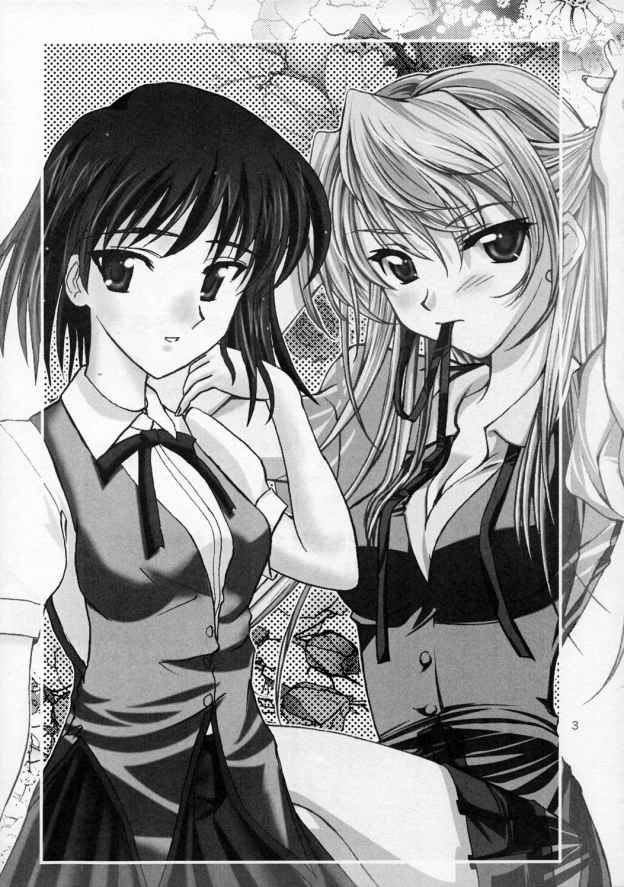 (C68) [POP-WORD (Iwatobi Penta, Nekogami Kajin)] rumble rose (School Rumble) - Page 2