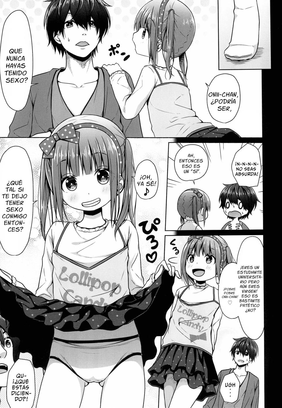(C97) [Azure (Kagono Tori)] Ani ga Lolicon datta no de Imouto wa Doutei o Ubau koto ni shita [Spanish] [Zimos] - Page 6