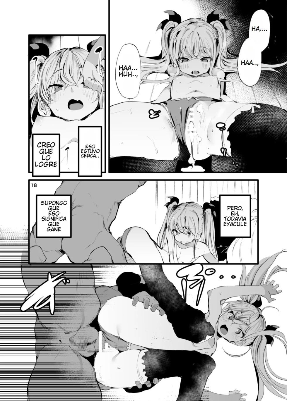 [Maisou no Soko (Ushiro Muki)] Mesugaki Apart VS Wakarase Kanrinin [Spanish] [K4ZOKU FANSUB] [Digital] - Page 17