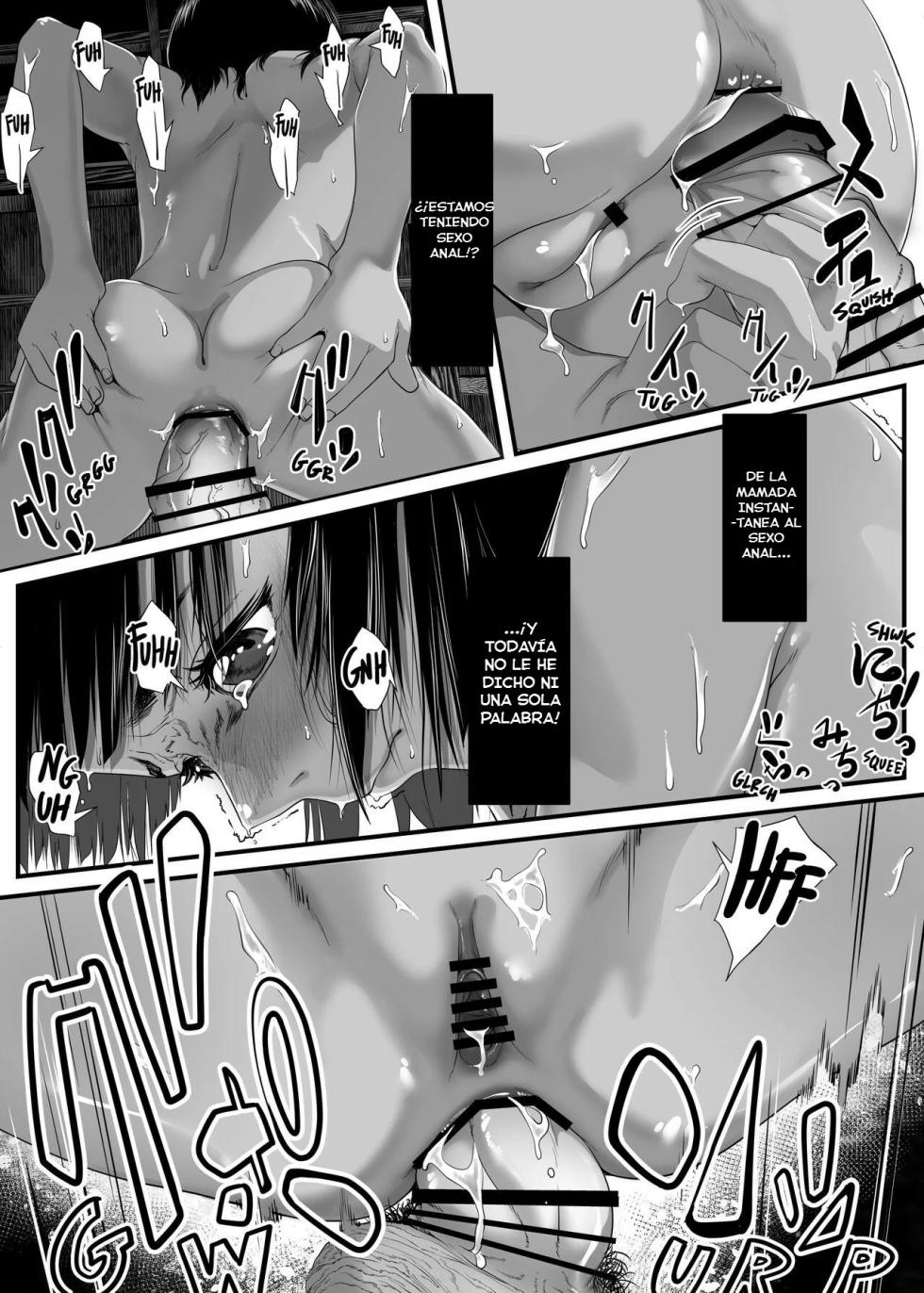 [Haien Kikan (Numata Shizumu)] Asia no Hinminkutsu de Hounyou Tousatsu Shitetara Tsurutsuru Omanko Kaeta Hanashi [Spanish] [Locknst] - Page 28