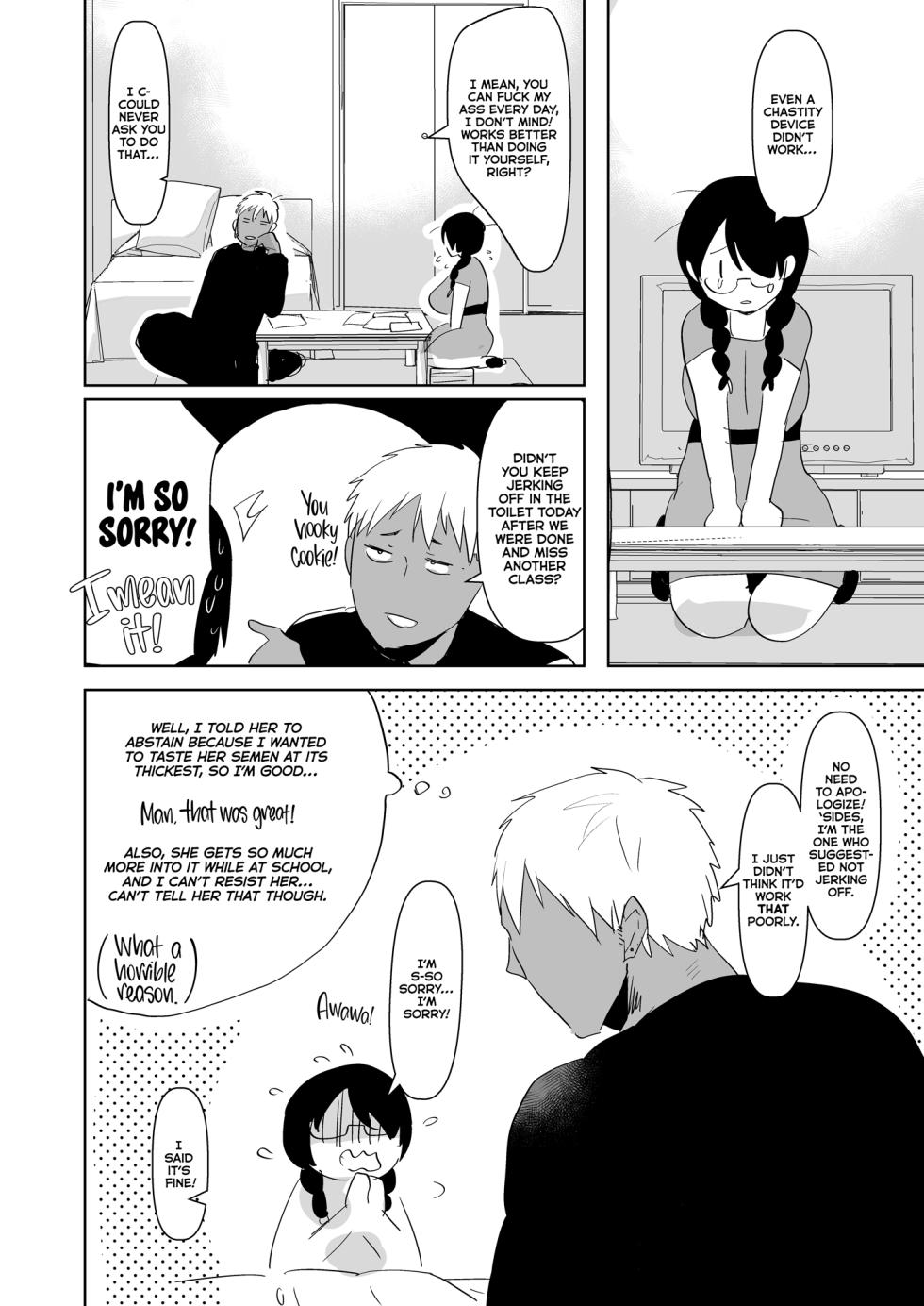 [Aimaitei (Aimaitei Umami)] Yarichin (Moto) no Ore ga Jimi de Otonashii Kanojo (Kyonyuu) no Futanari Dekachin ni Dohamari Shiteru Hanashi | My Womanizing Days Are Over! Now I’m All About Her Futa Cock [English] {2d-market.com} [Decensored] [Digital] - Page 26